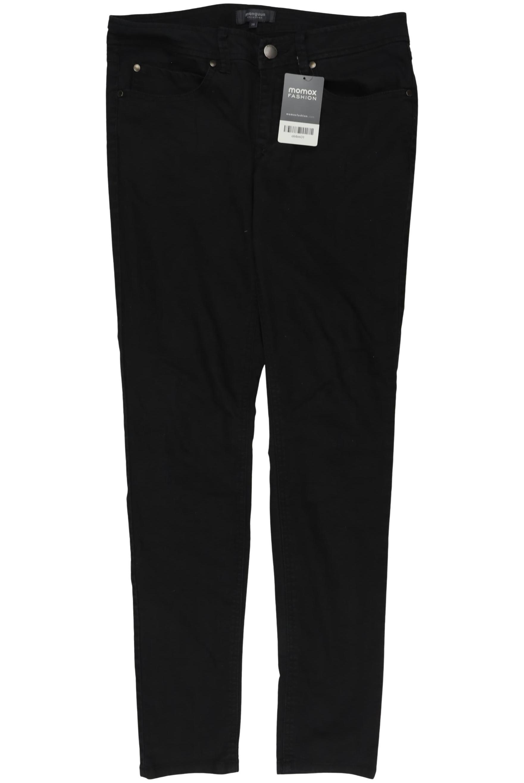 

Manguun Damen Jeans, schwarz, Gr. 36