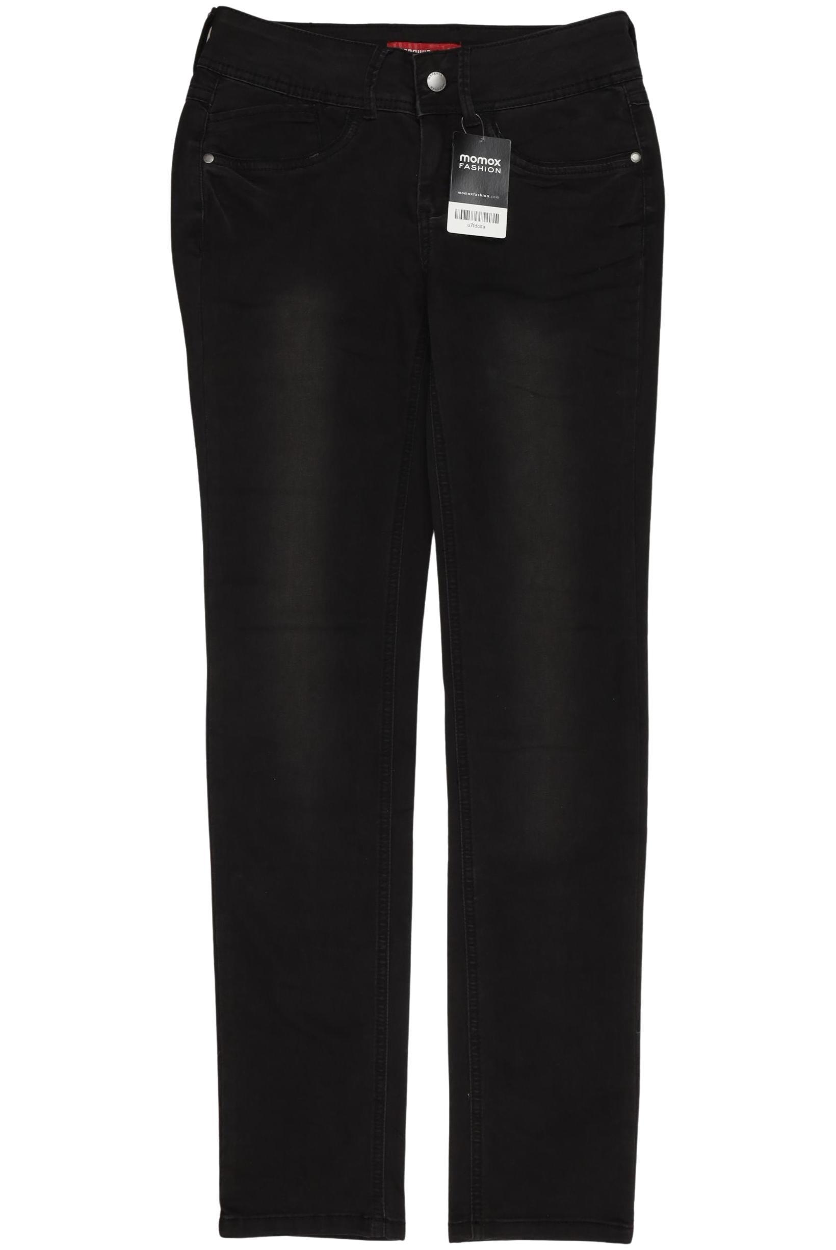 

Manguun Damen Jeans, schwarz, Gr. 34