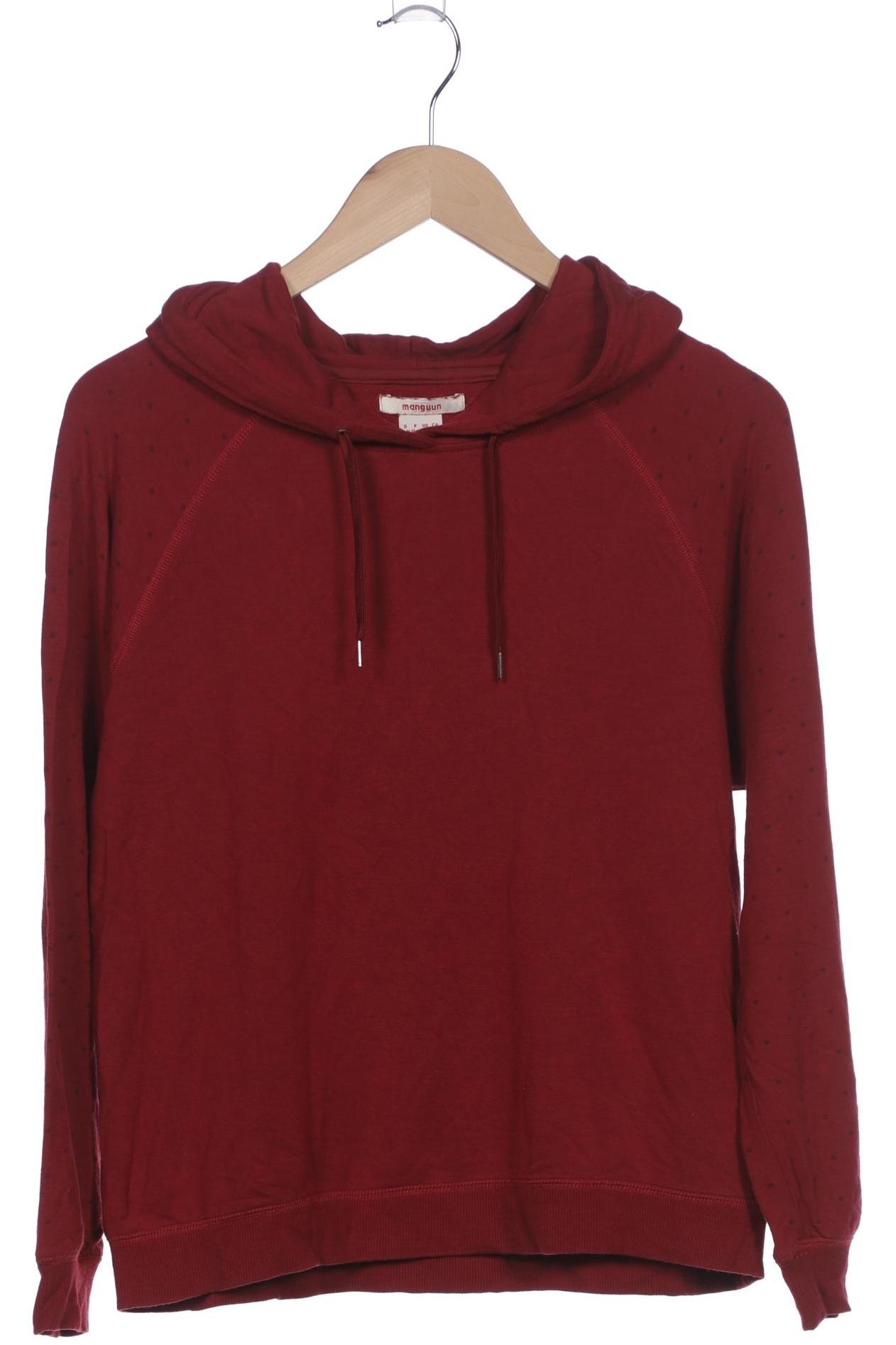 

Manguun Damen Kapuzenpullover, rot, Gr. 42