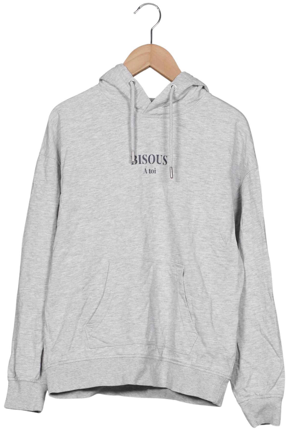 

Manguun Damen Kapuzenpullover, grau, Gr. 34