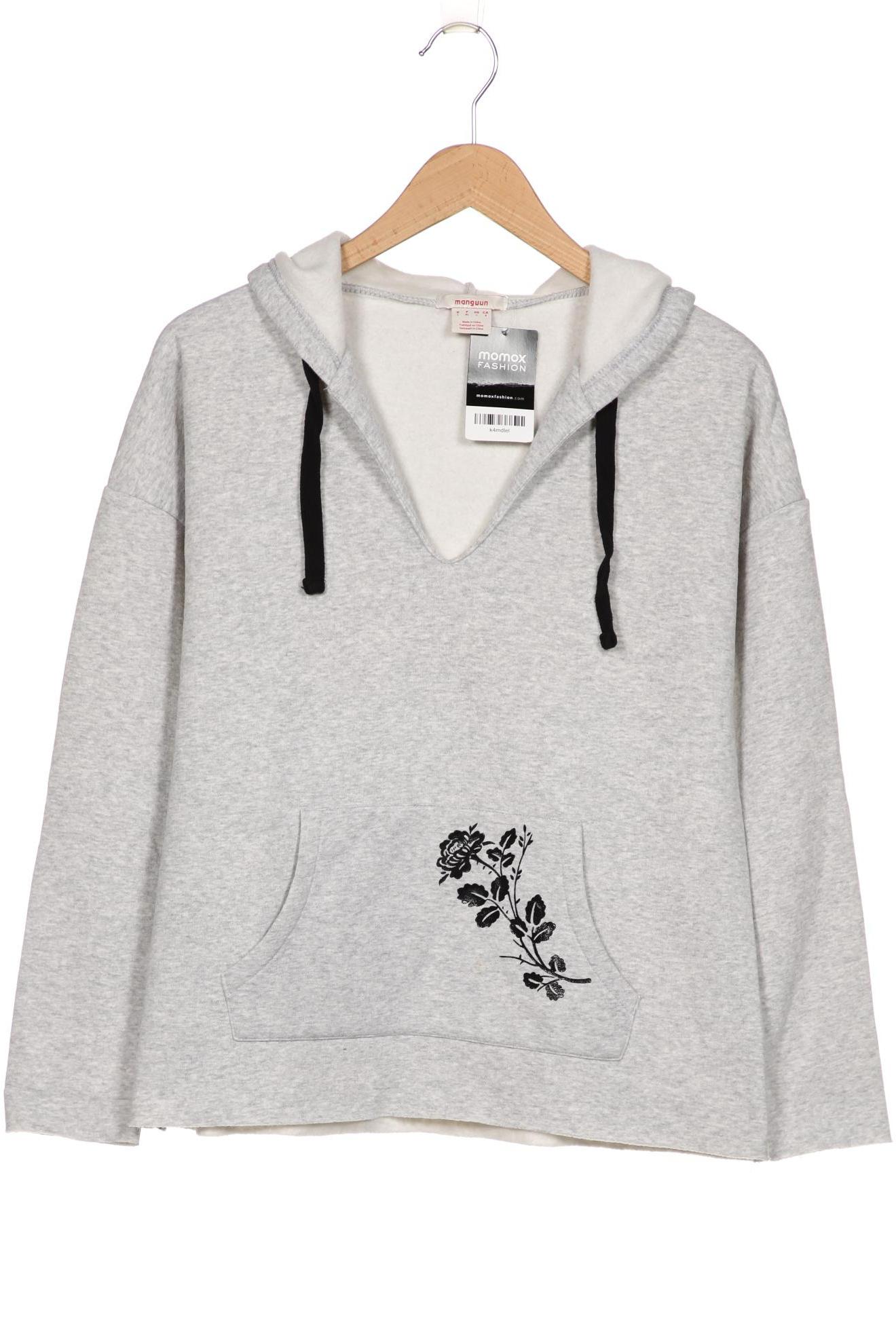 

Manguun Damen Kapuzenpullover, grau, Gr. 42