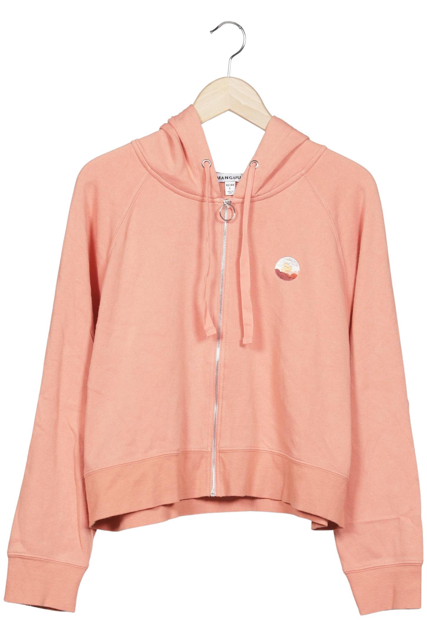 

Manguun Damen Kapuzenpullover, pink, Gr. 42