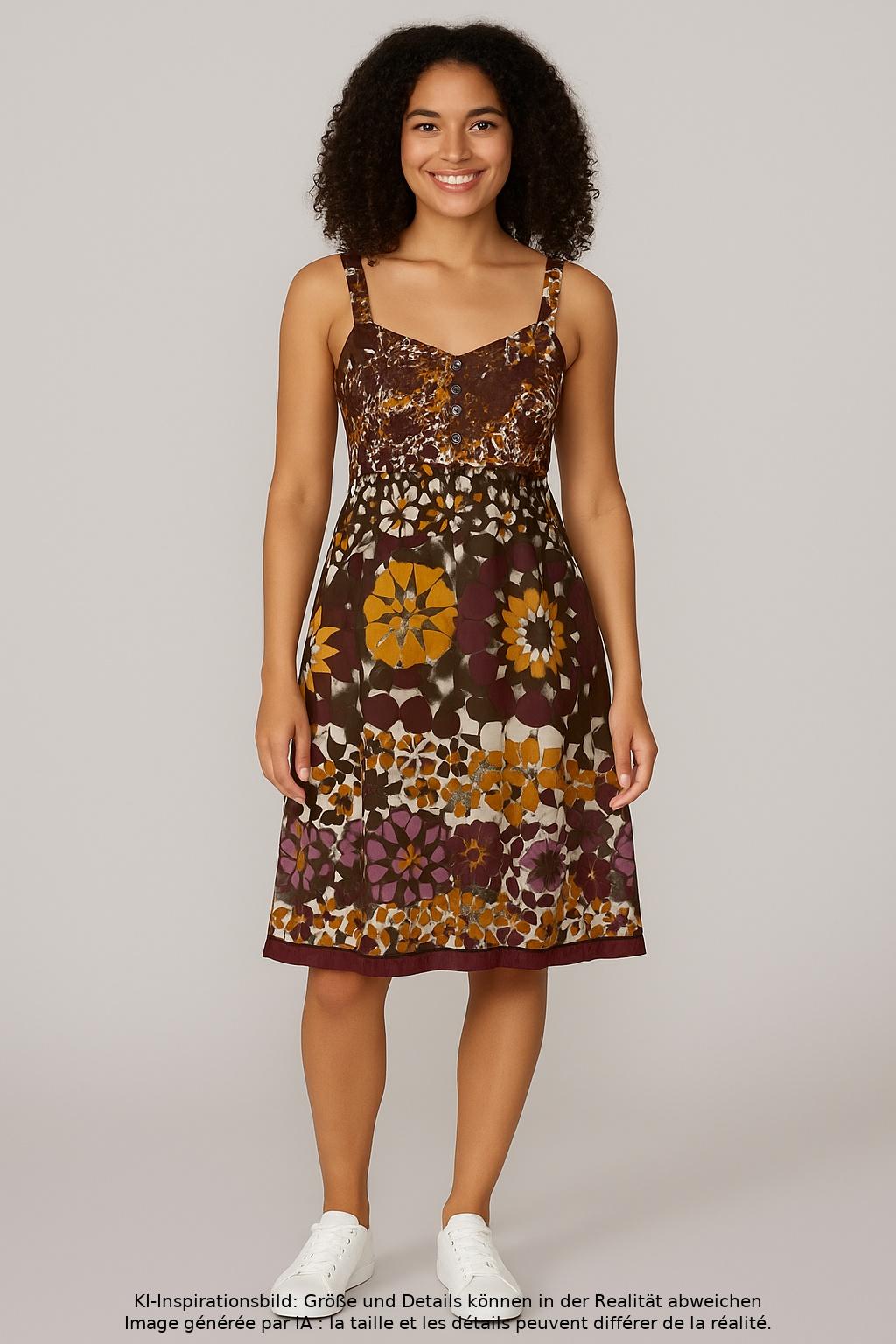 

Manguun Damen Kleid, mehrfarbig, Gr. 38