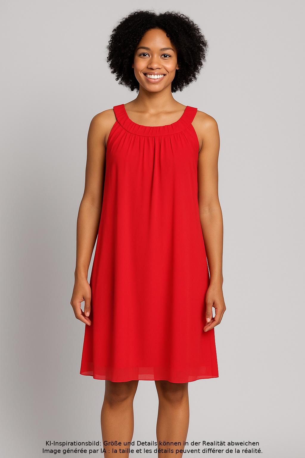 

Manguun Damen Kleid, rot, Gr. 38