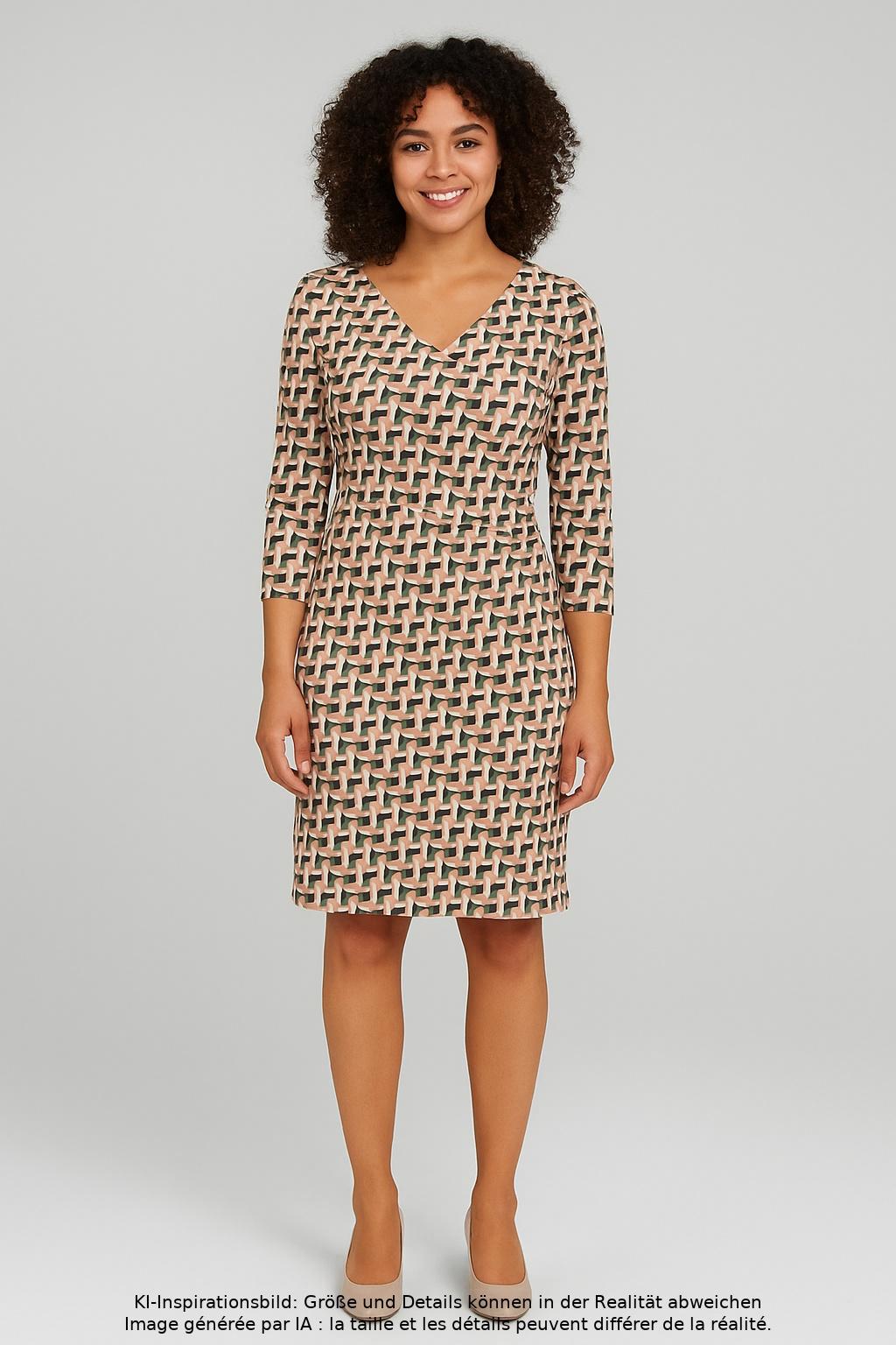 

Manguun Damen Kleid, mehrfarbig, Gr. 38