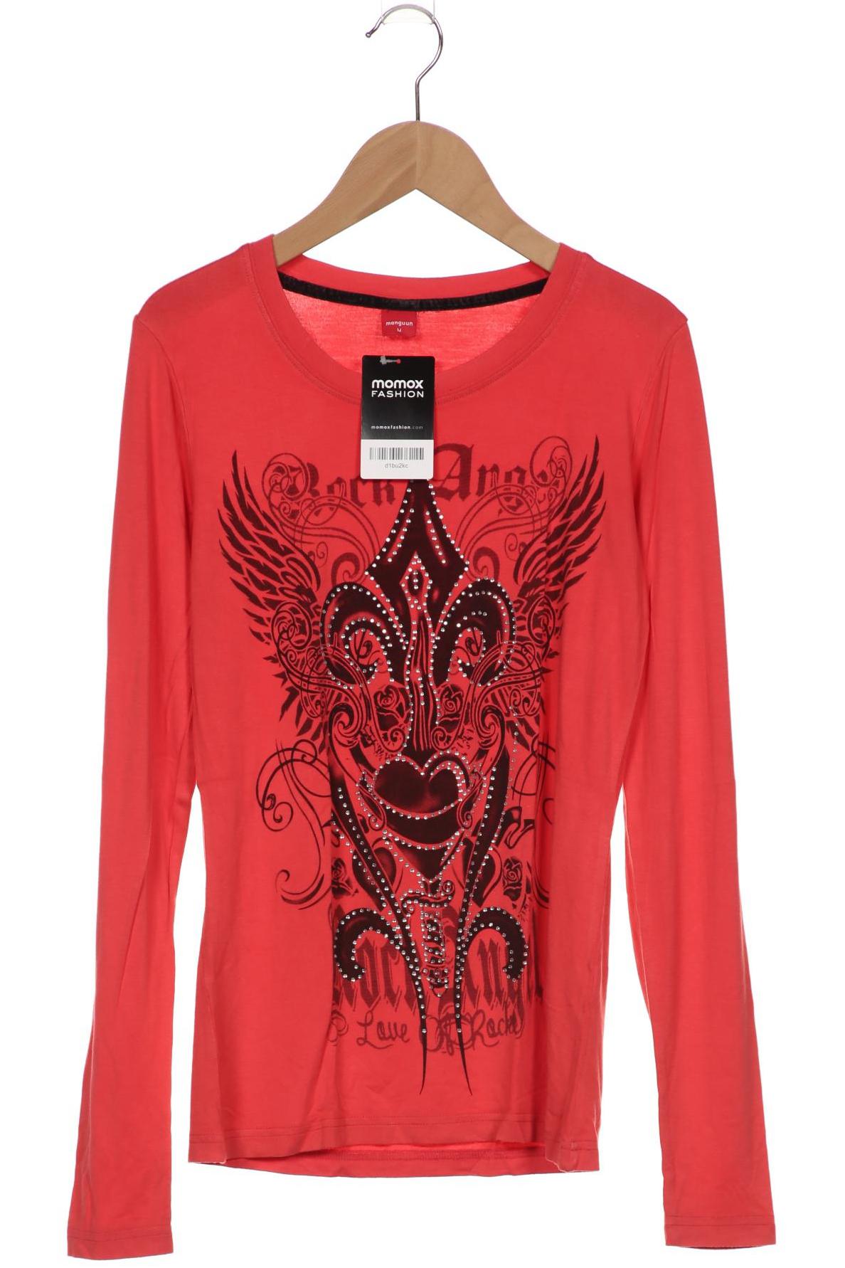 

Manguun Damen Langarmshirt, rot, Gr. 38