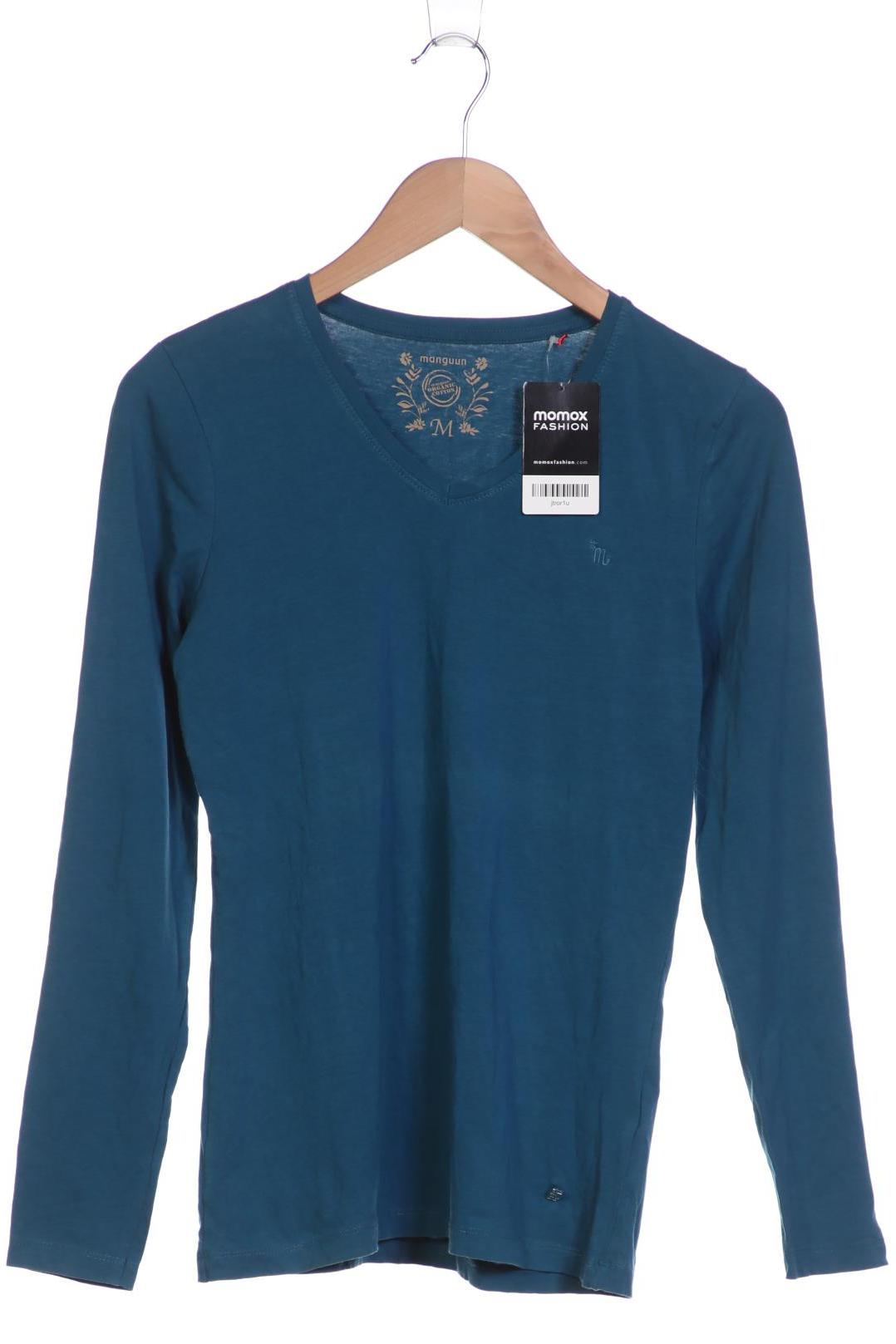 

Manguun Damen Langarmshirt, blau