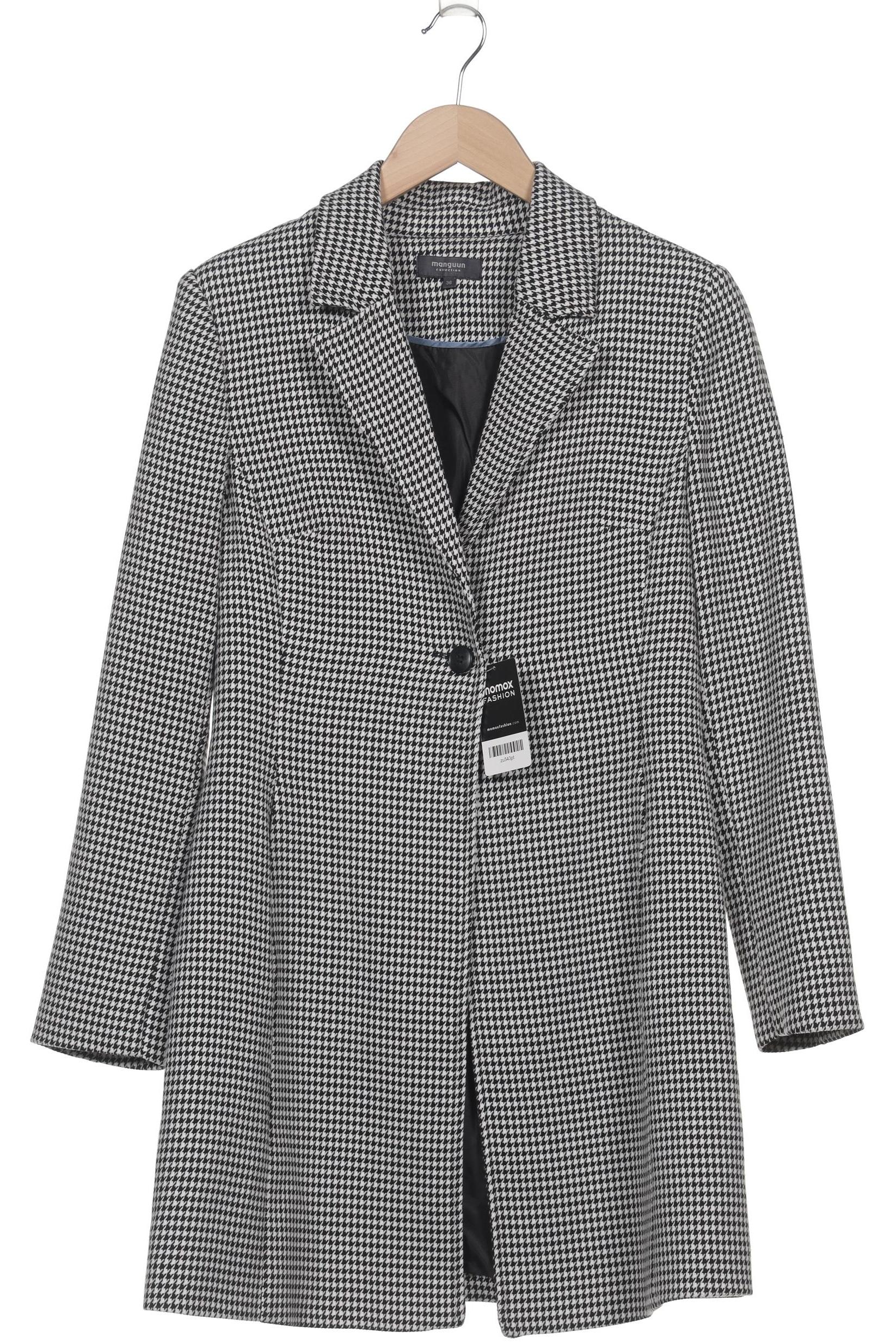 

Manguun Damen Mantel, schwarz, Gr. 36