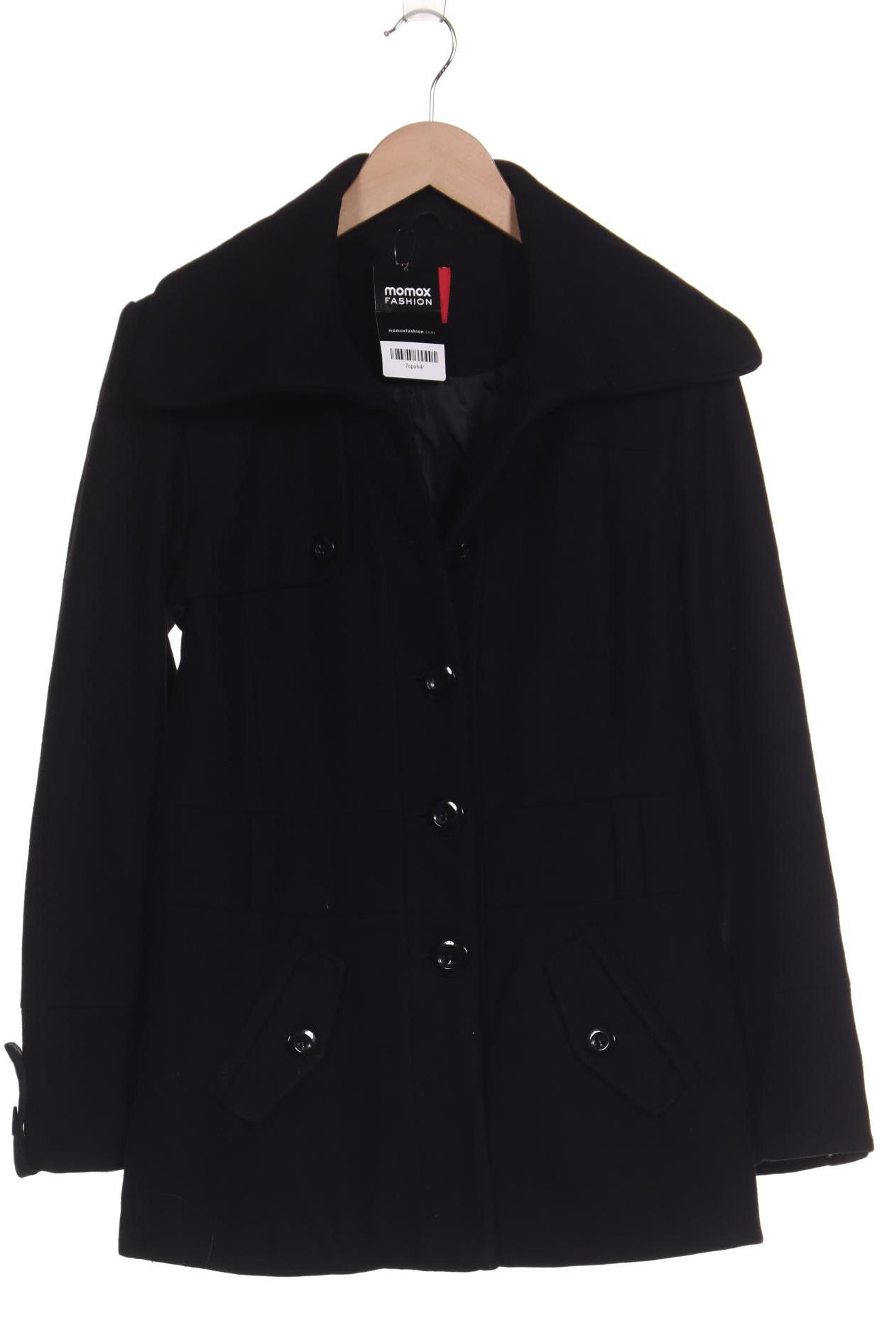

Manguun Damen Mantel, schwarz, Gr. 38