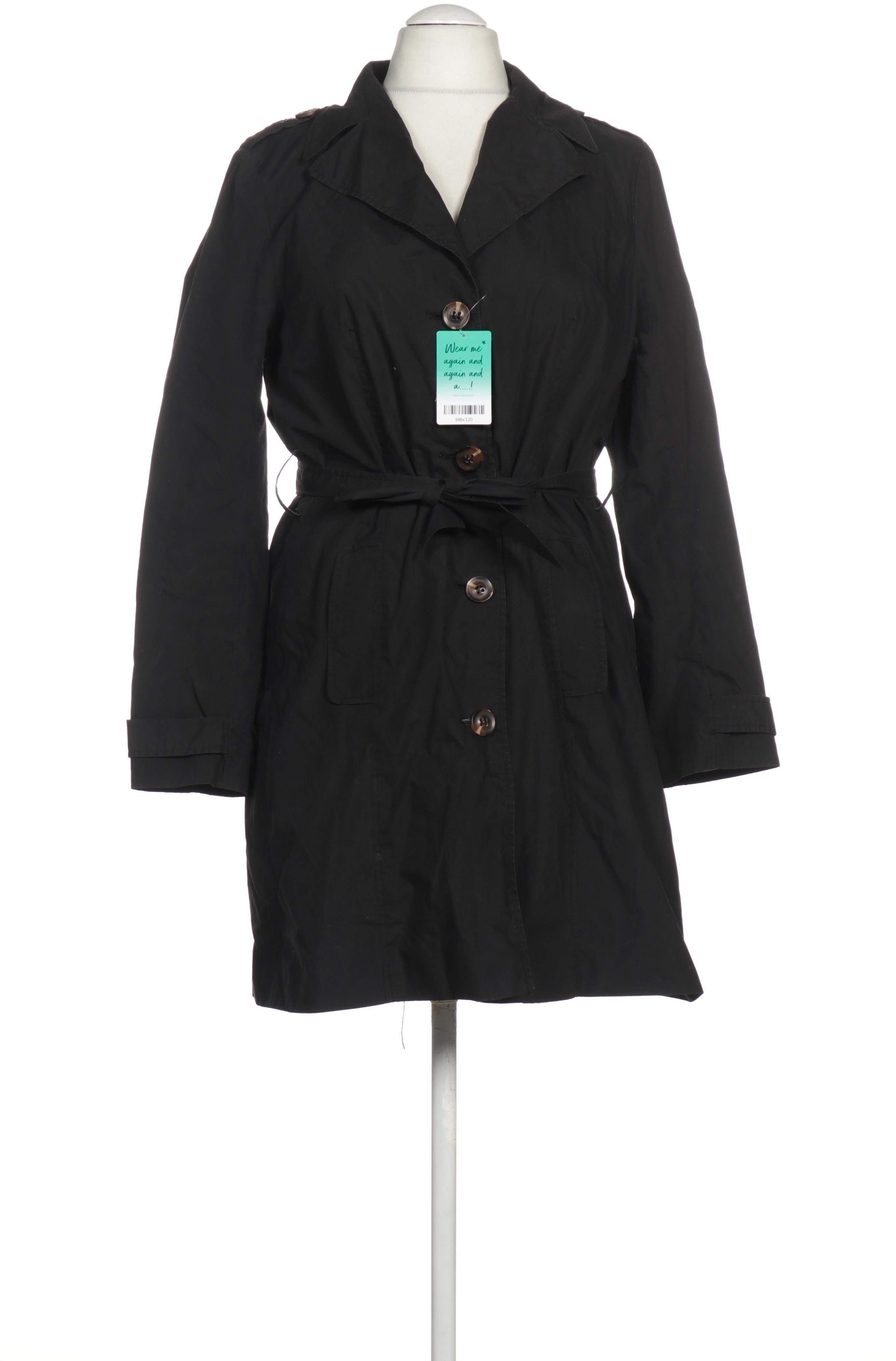 

Manguun Damen Mantel, schwarz, Gr. 42