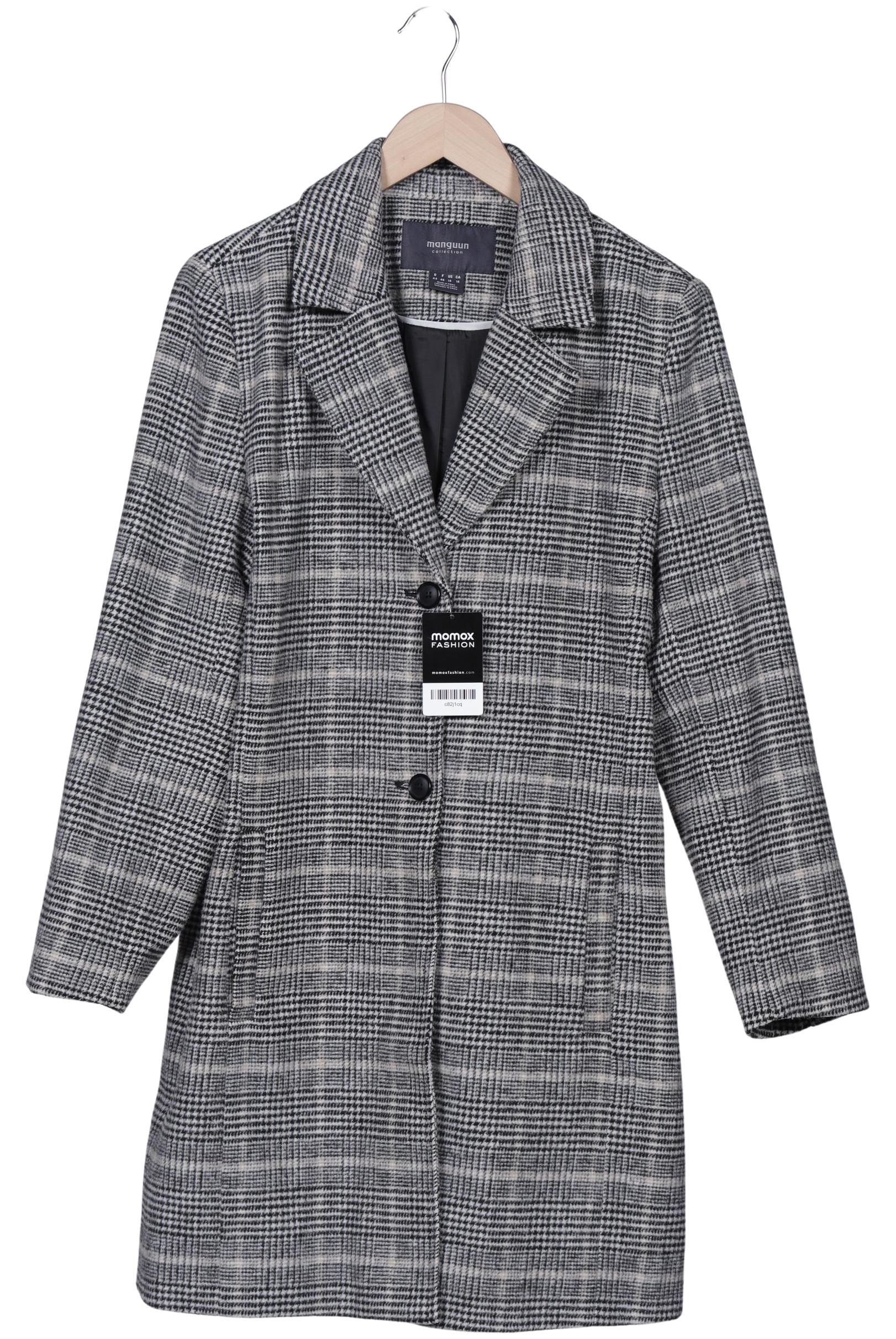 

Manguun Damen Mantel, grau, Gr. 44