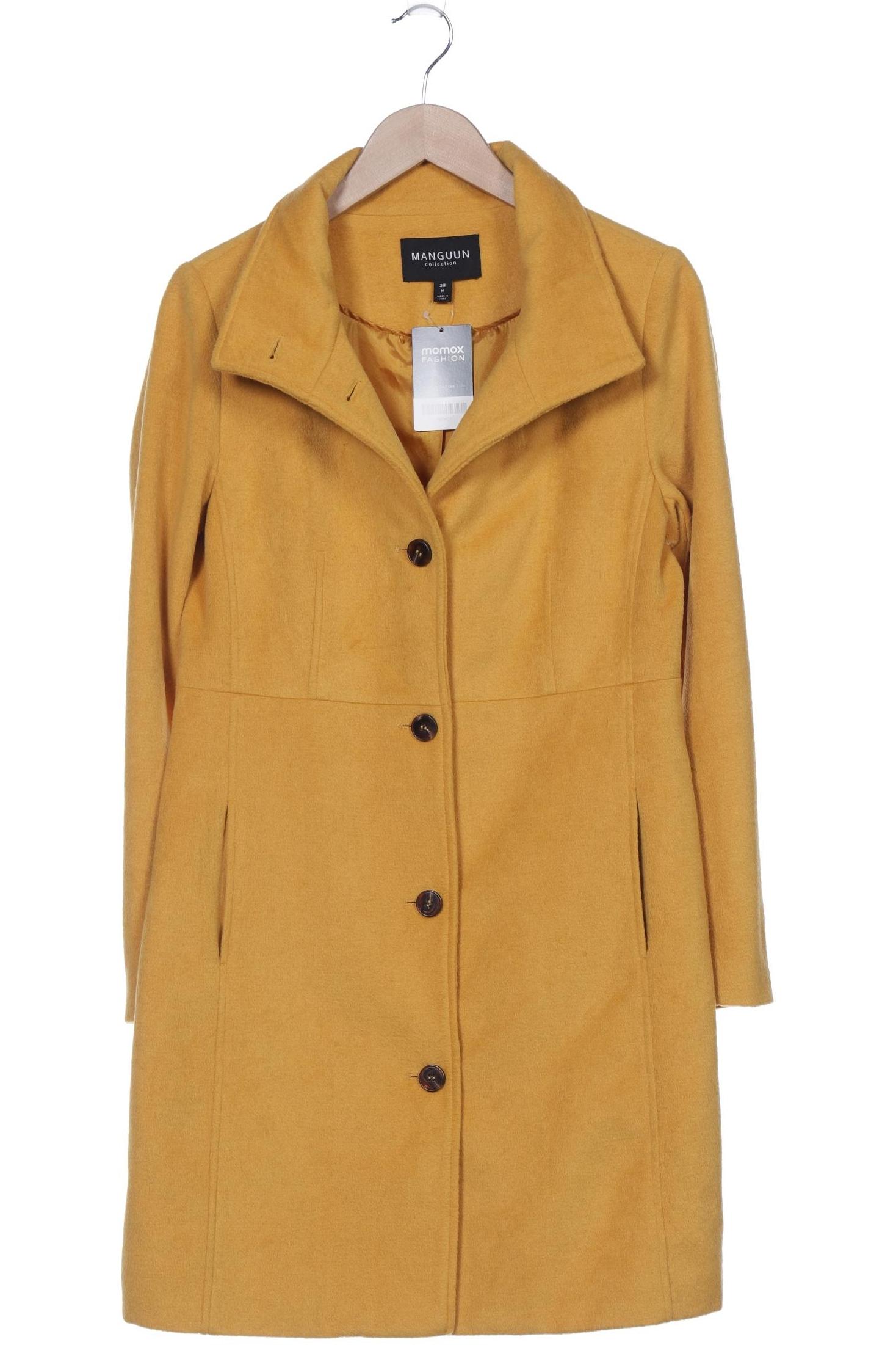 

Manguun Damen Mantel, gelb, Gr. 38