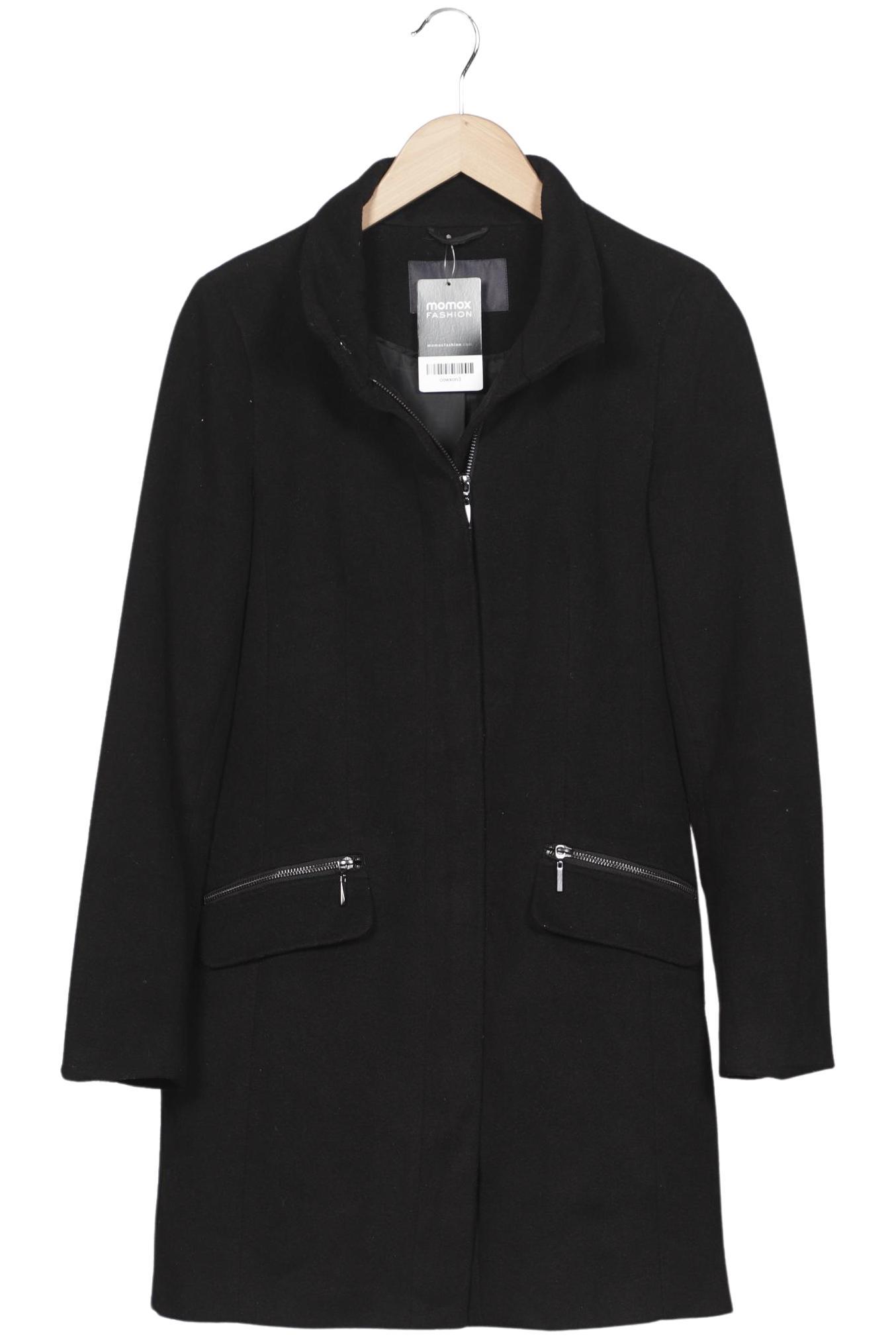 

Manguun Damen Mantel, schwarz, Gr. 36