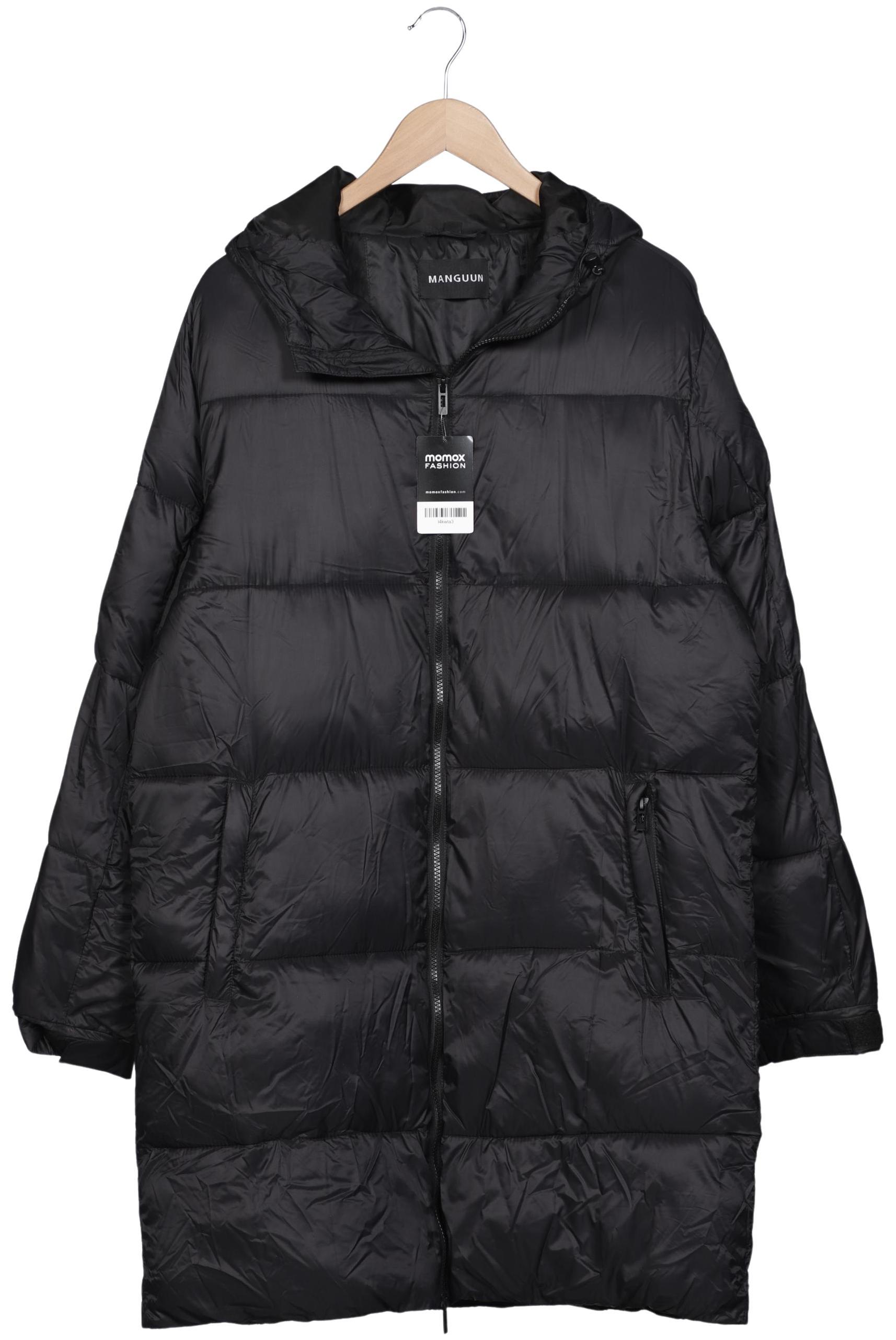 

Manguun Damen Mantel, schwarz, Gr. 42