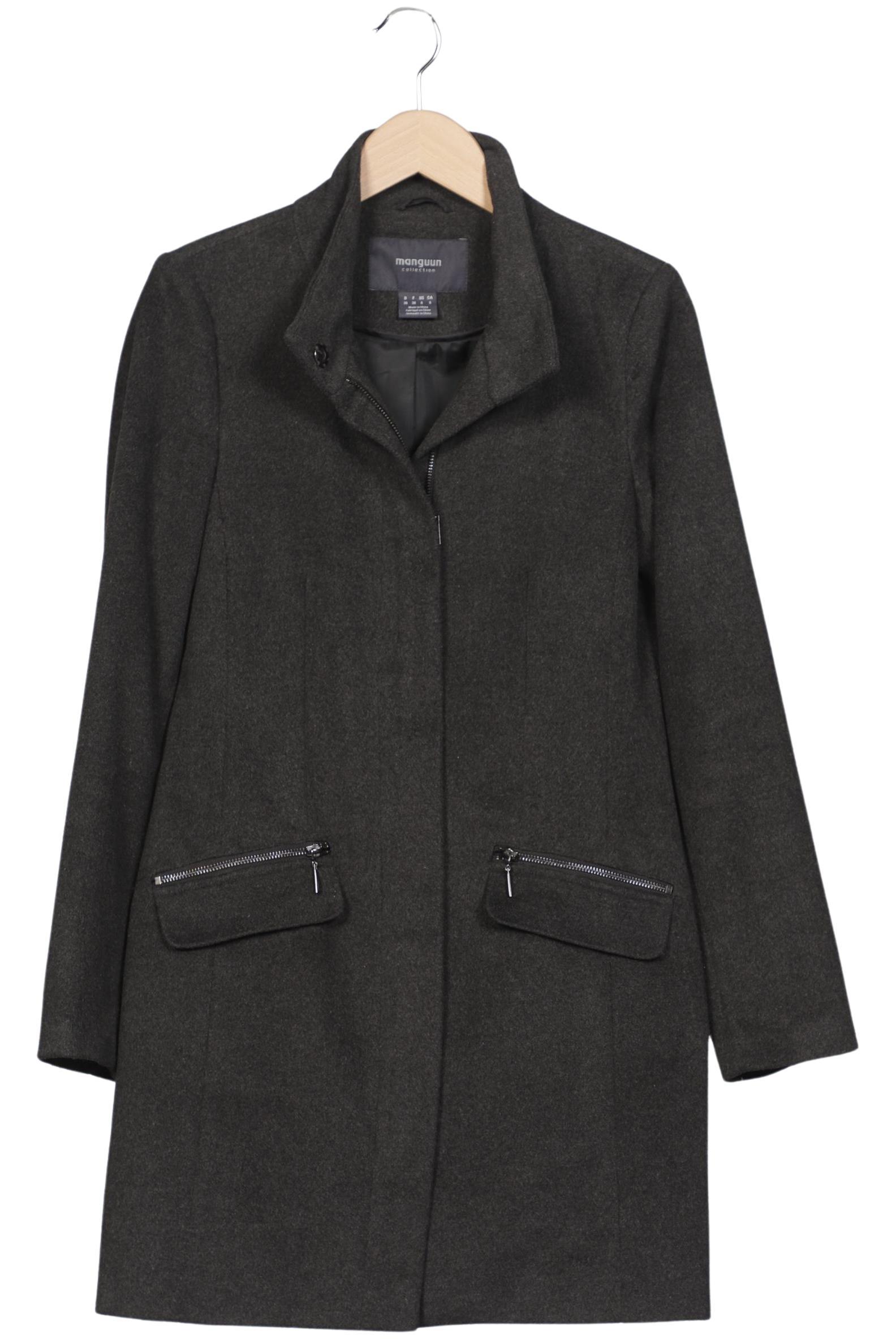 

Manguun Damen Mantel, grau, Gr. 36
