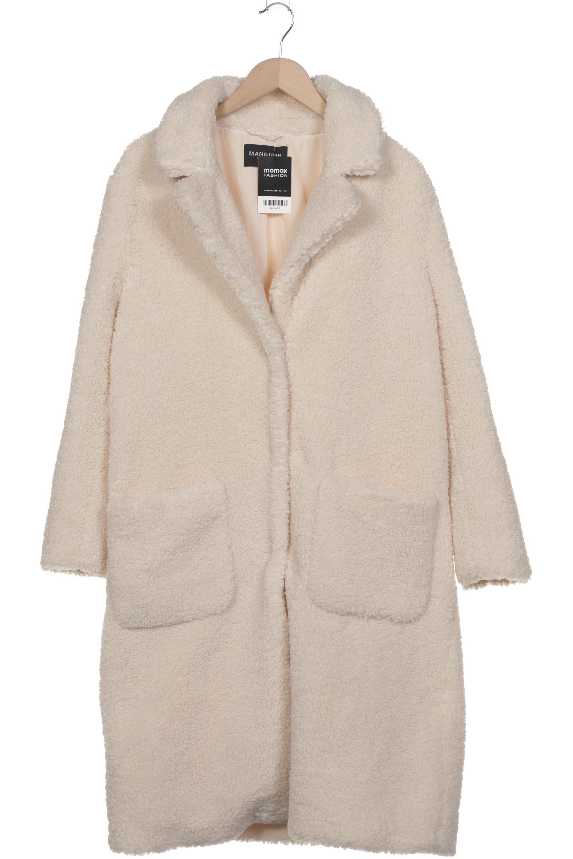 

Manguun Damen Mantel, cremeweiß, Gr. 42