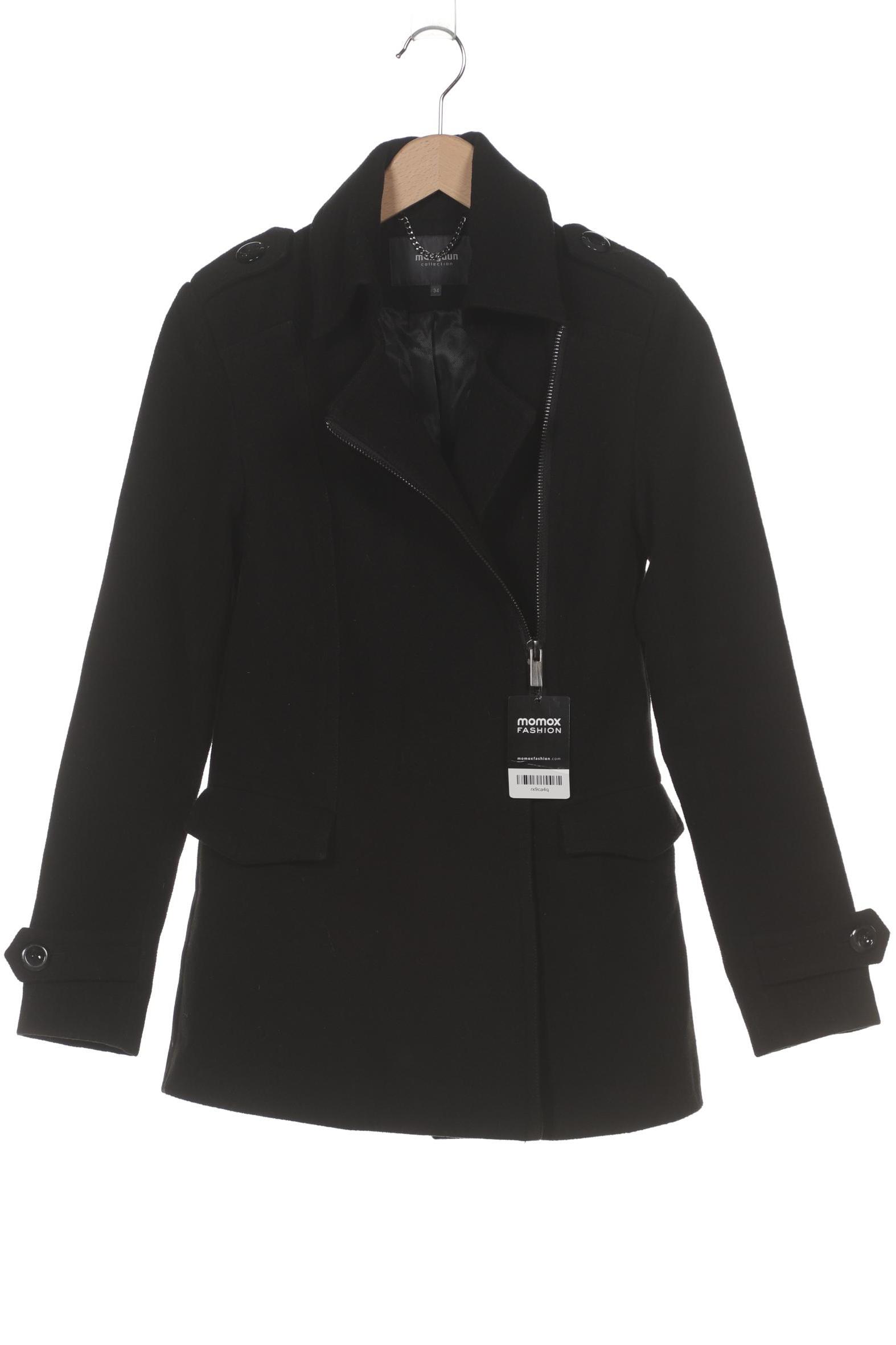 

Manguun Damen Mantel, schwarz, Gr. 34