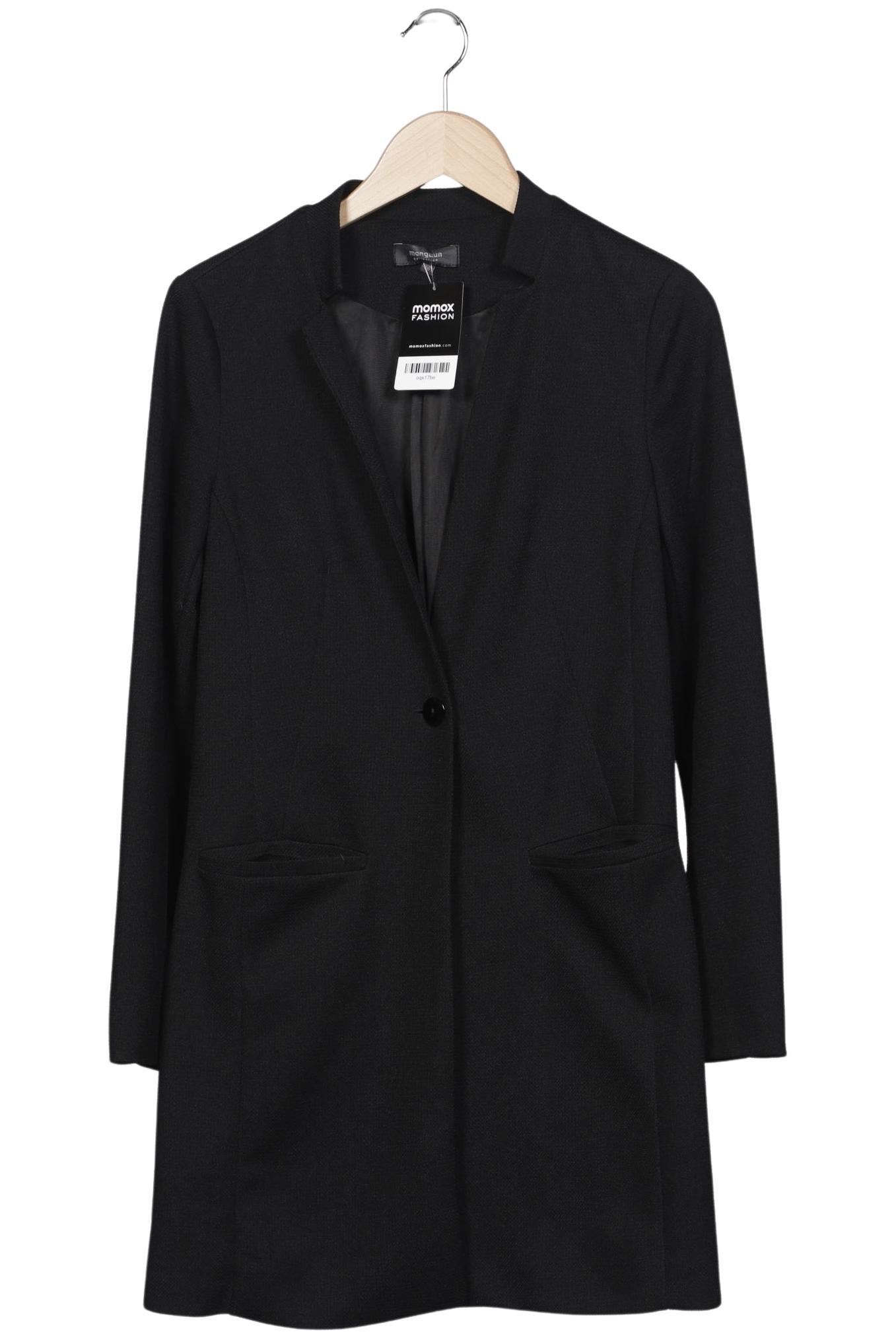 

Manguun Damen Mantel, schwarz, Gr. 36
