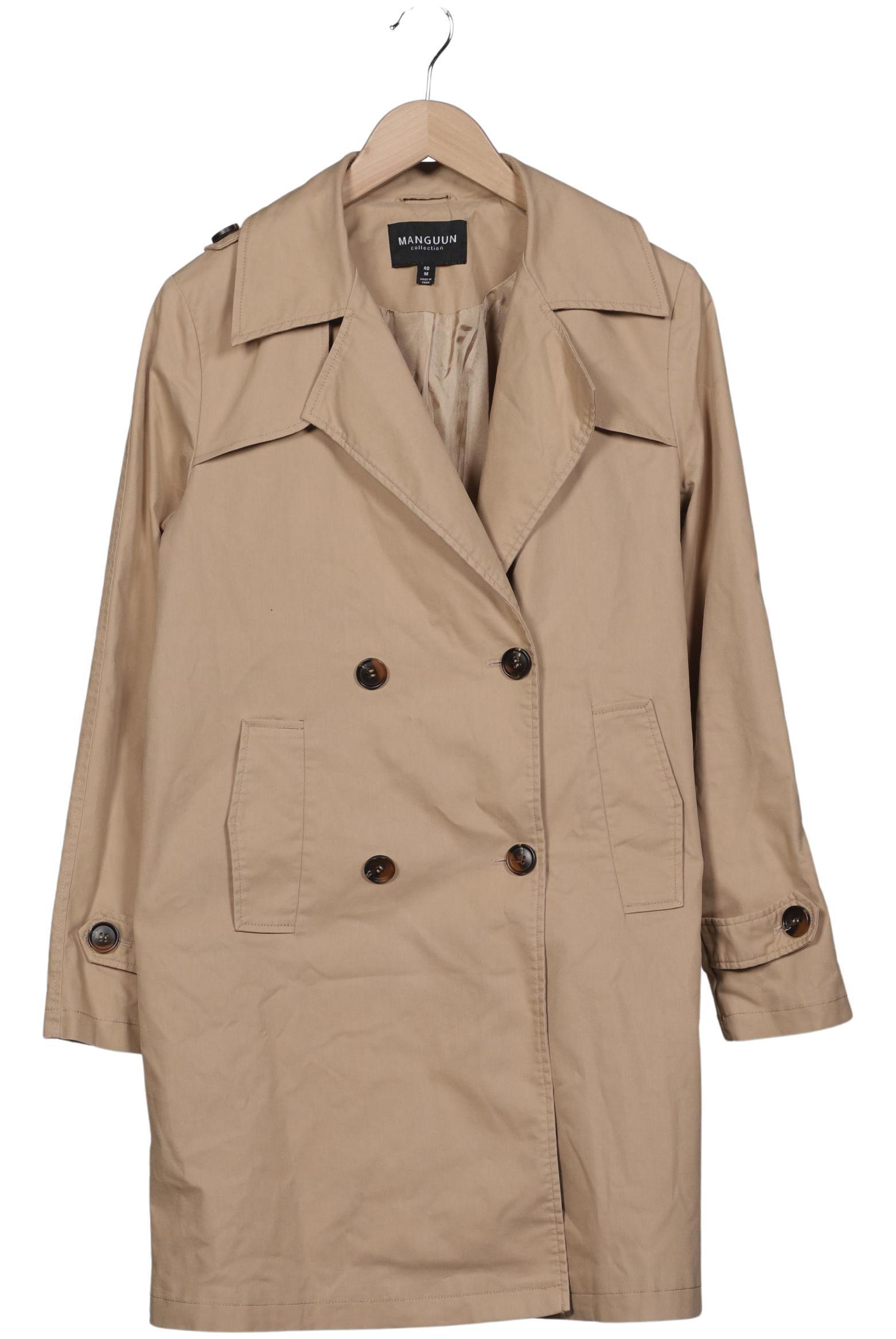 

Manguun Damen Mantel, beige, Gr. 40