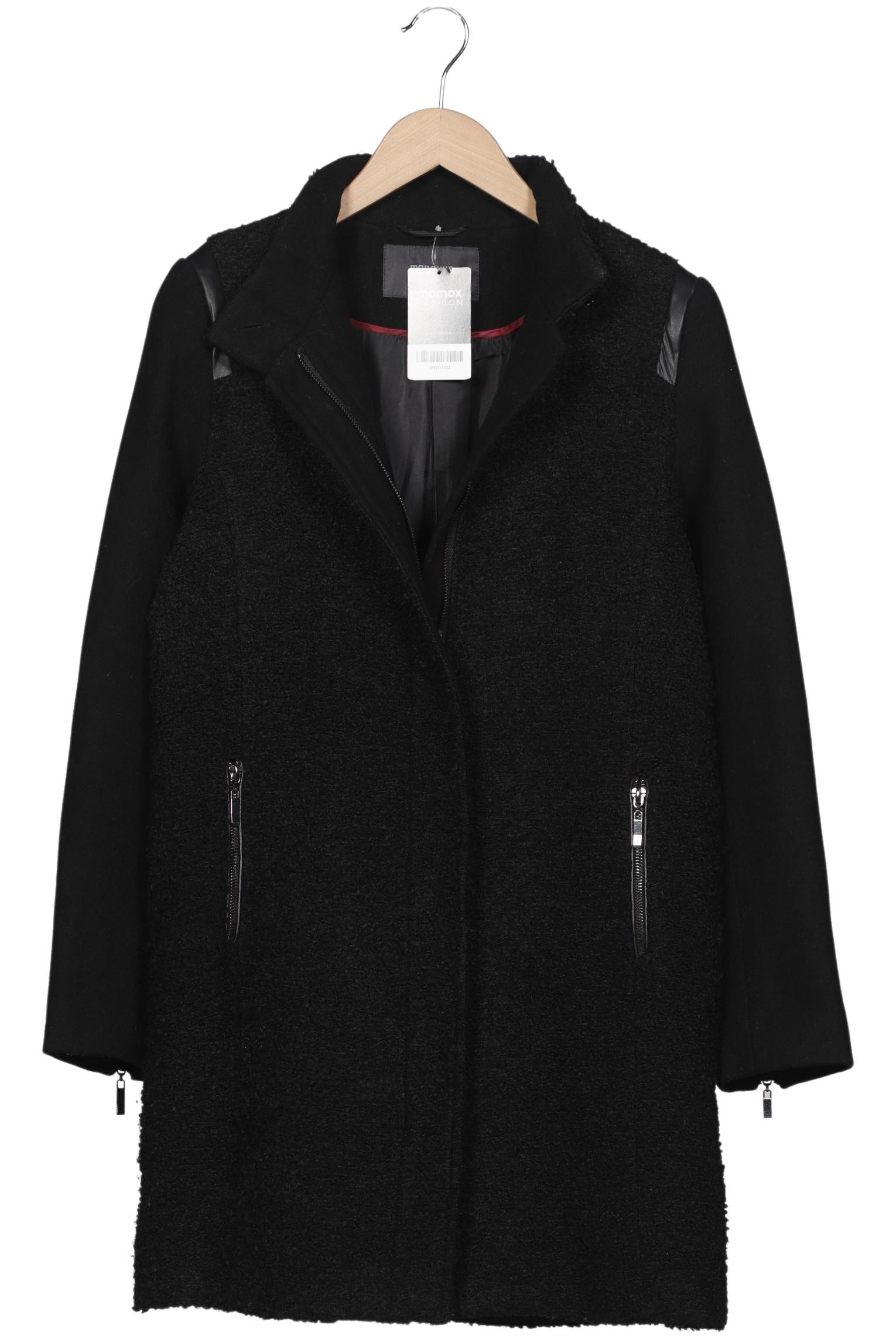 

Manguun Damen Mantel, schwarz, Gr. 38
