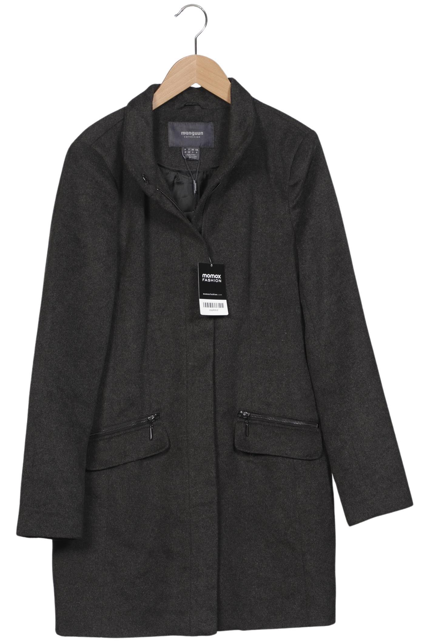 

Manguun Damen Mantel, grau, Gr. 38