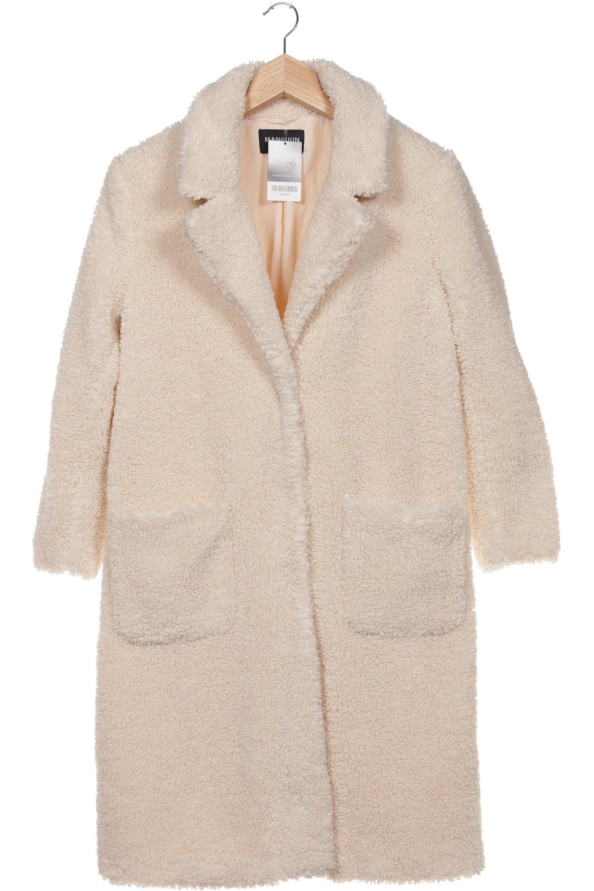 

Manguun Damen Mantel, cremeweiß, Gr. 46