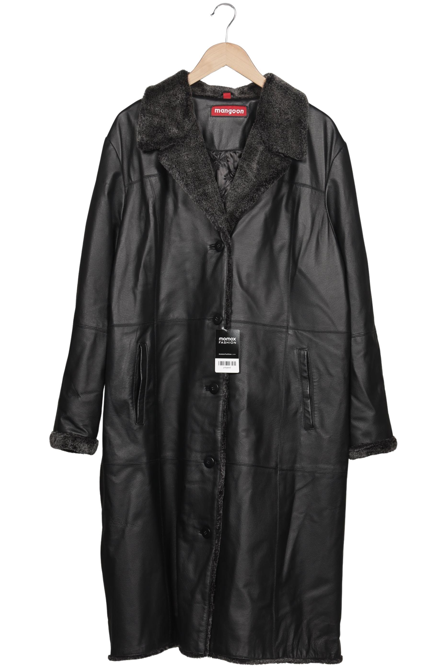 

Manguun Damen Mantel, schwarz, Gr. 50