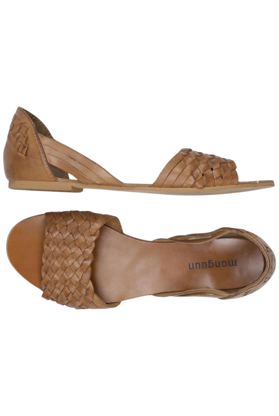 

Manguun Damen Sandale, braun, Gr. 37