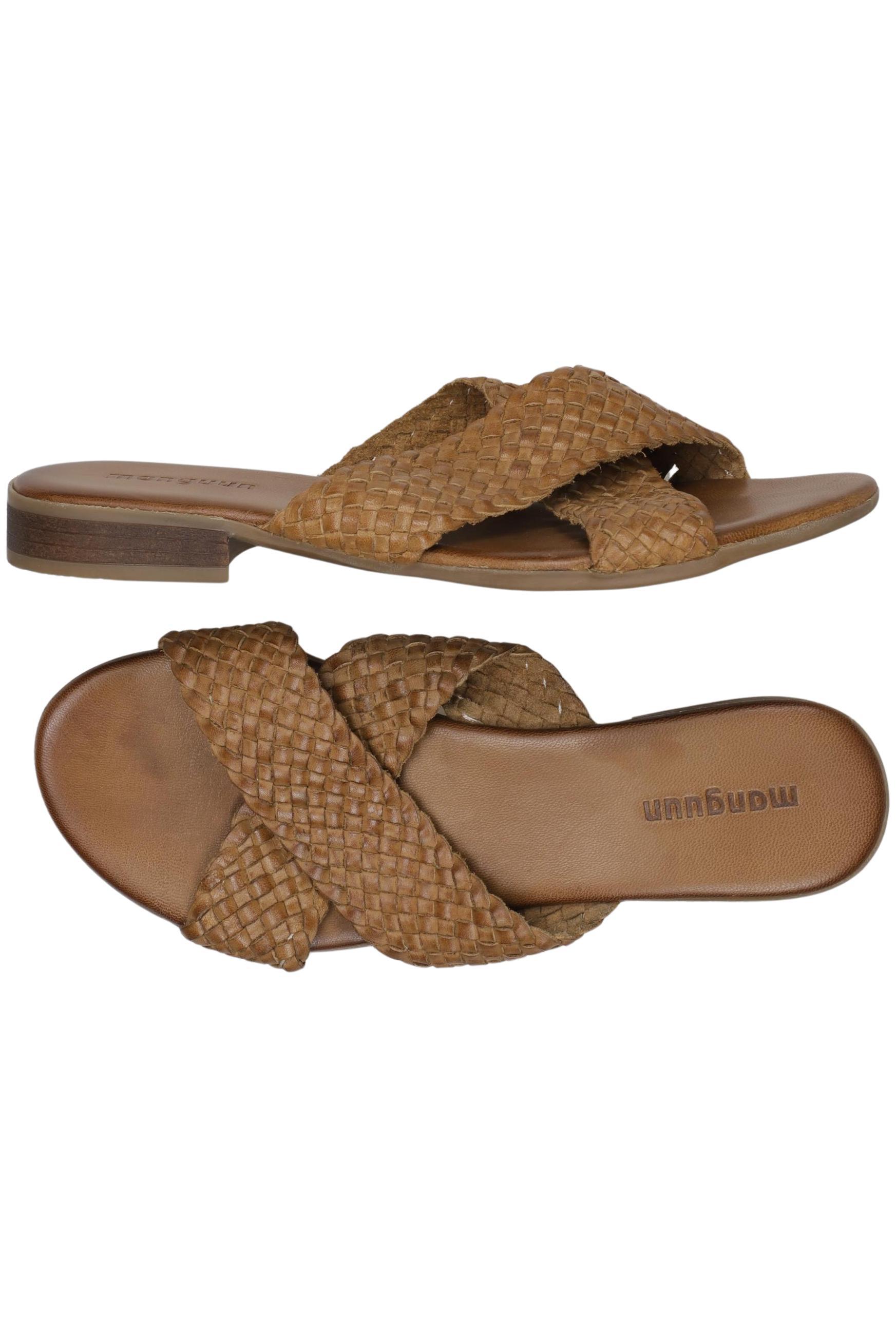 

Manguun Damen Sandale, braun, Gr. 40