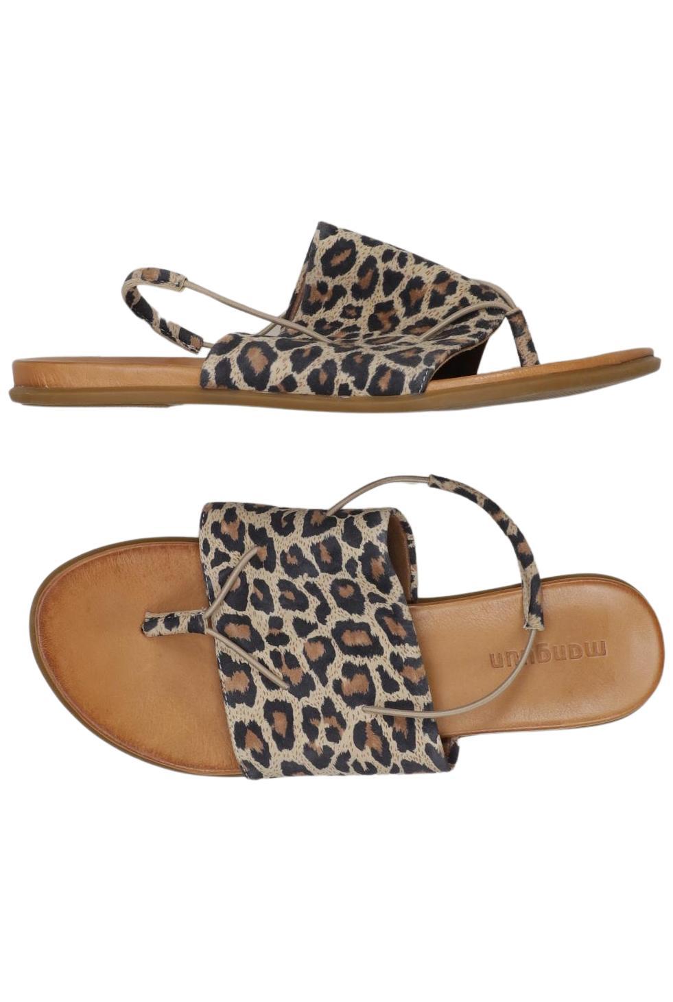 

Manguun Damen Sandale, braun, Gr. 38