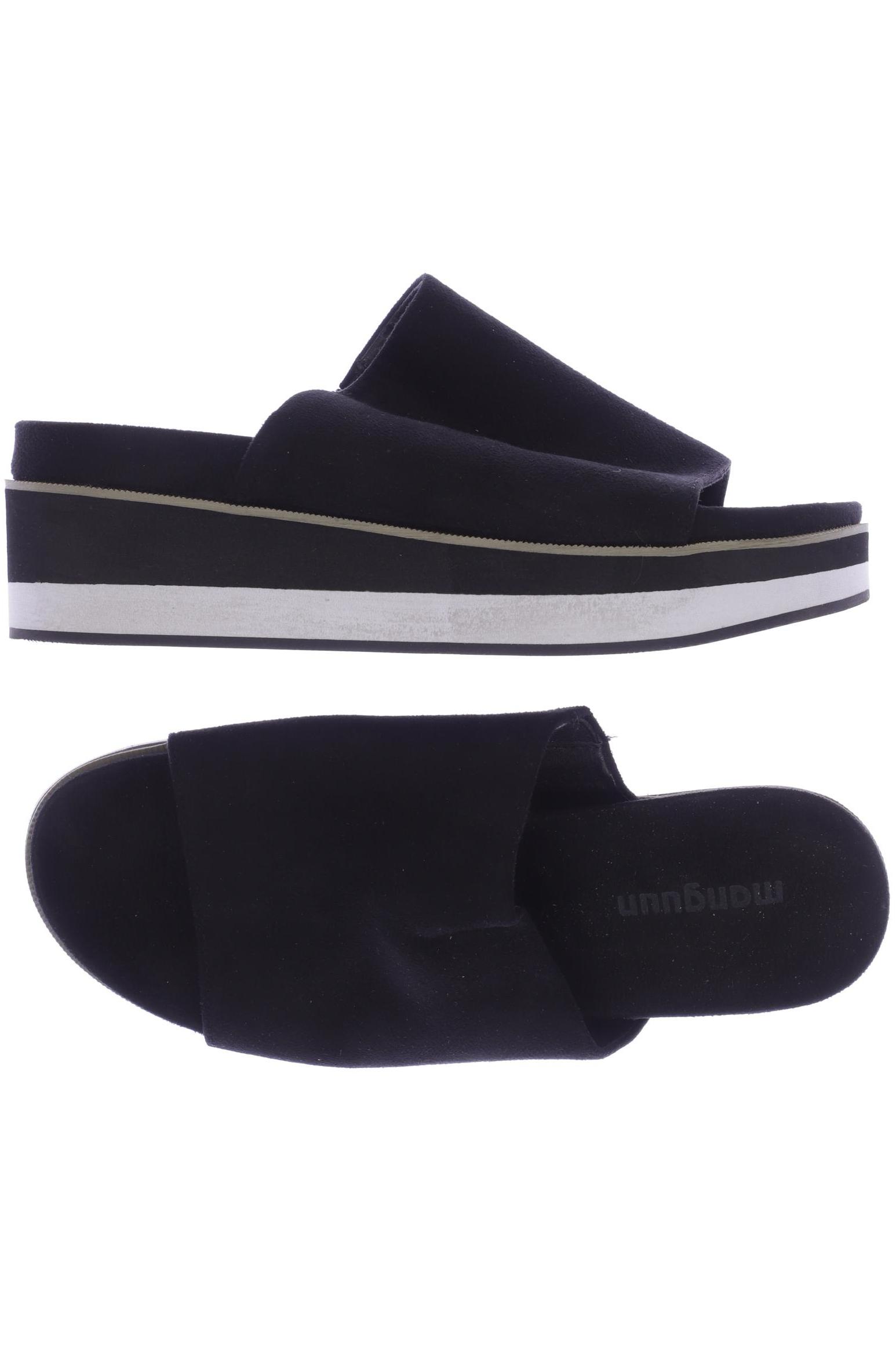 

Manguun Damen Sandale, schwarz