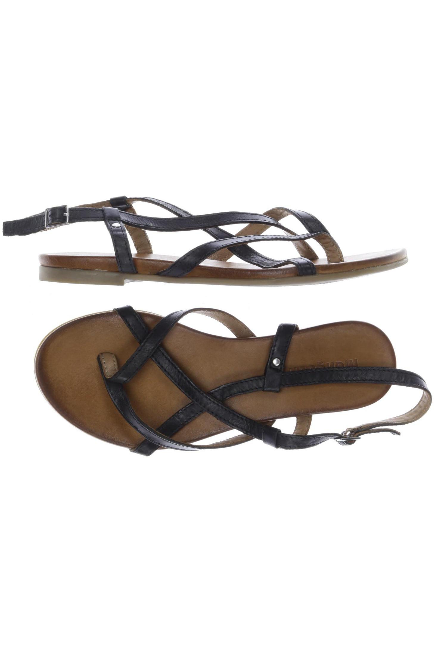 

Manguun Damen Sandale, schwarz, Gr. 37