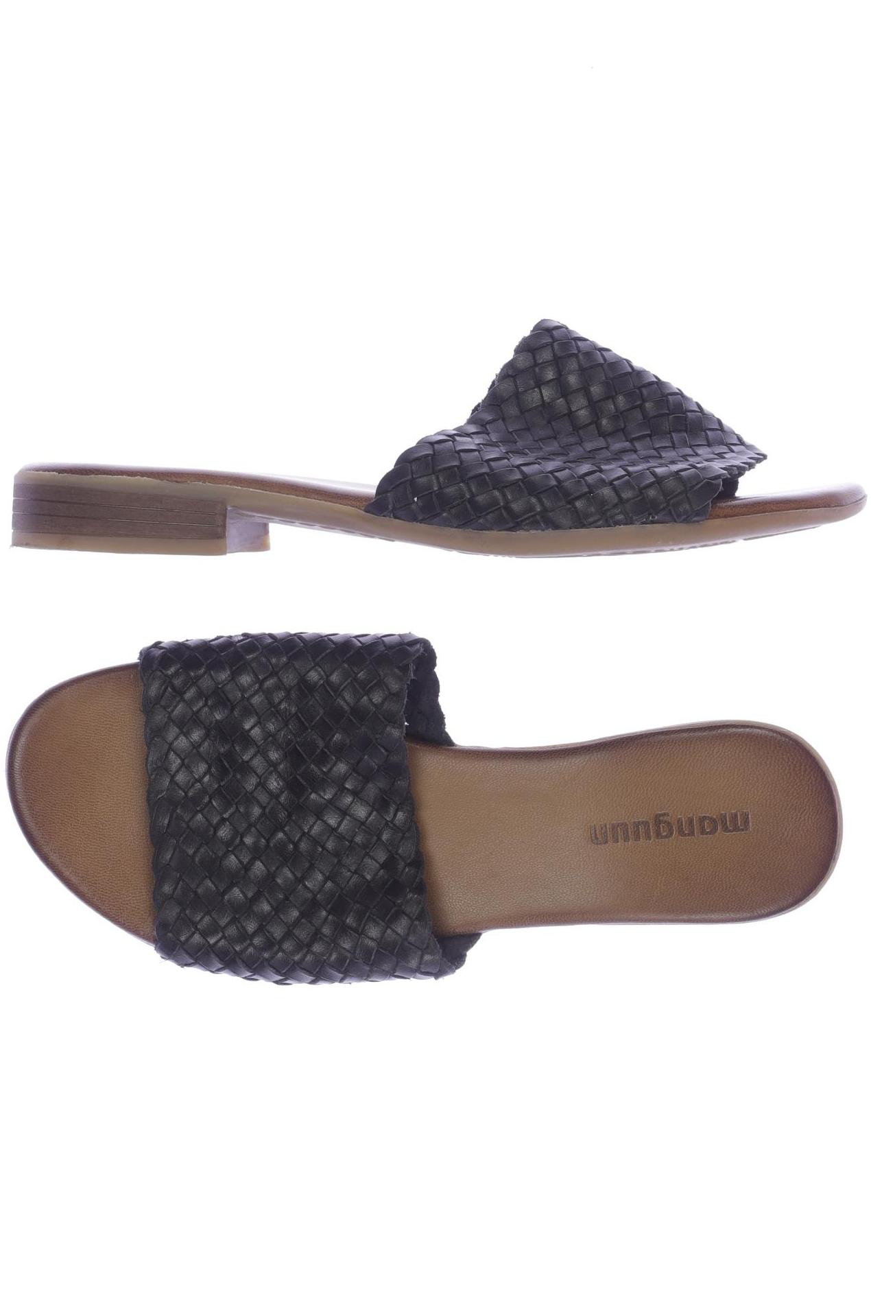 

Manguun Damen Sandale, schwarz