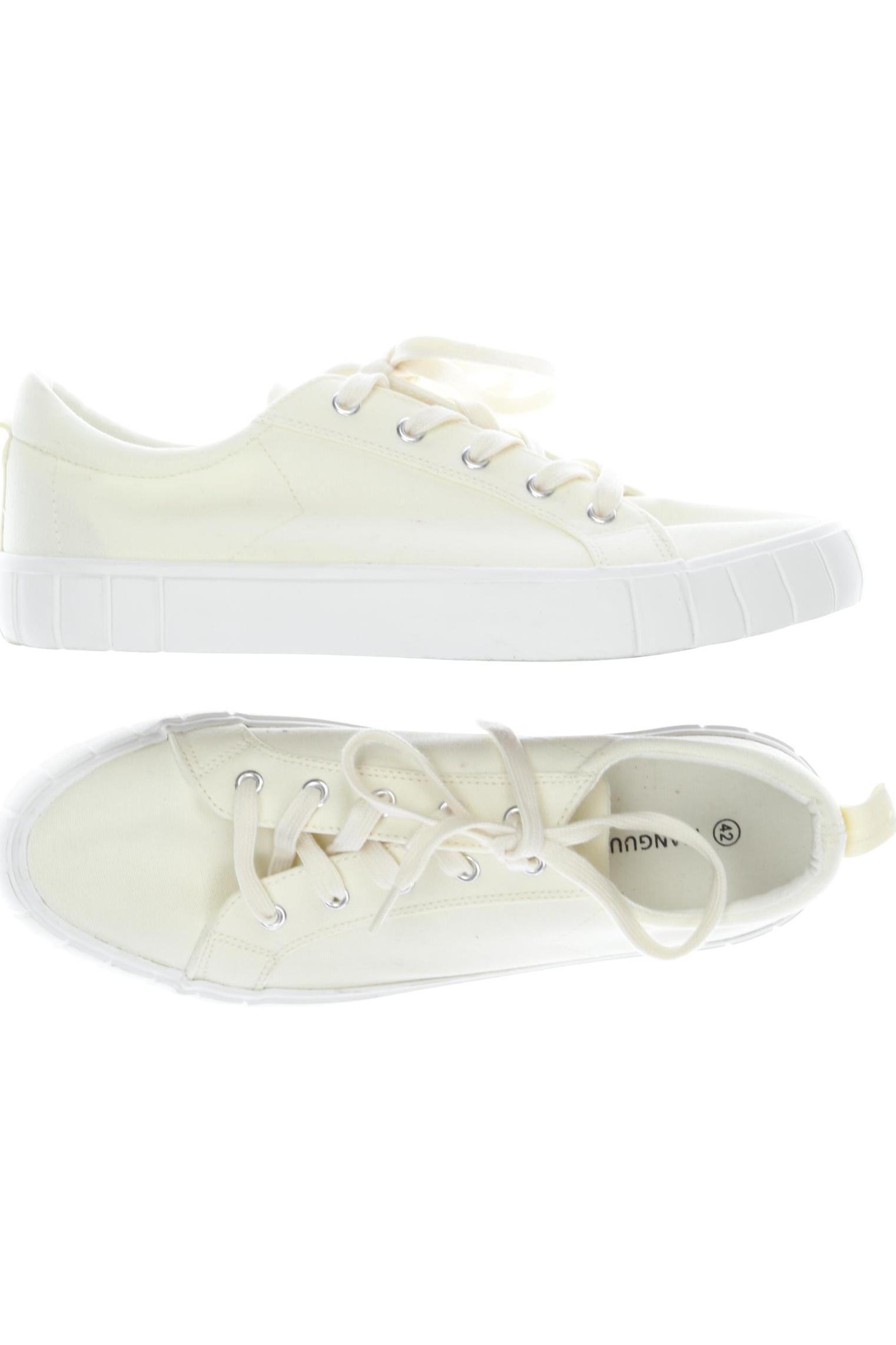 

Manguun Damen Sneakers, cremeweiß, Gr. 42