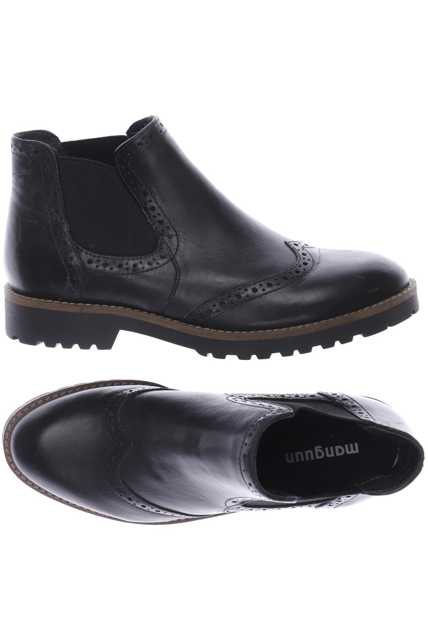 

Manguun Damen Stiefelette, schwarz