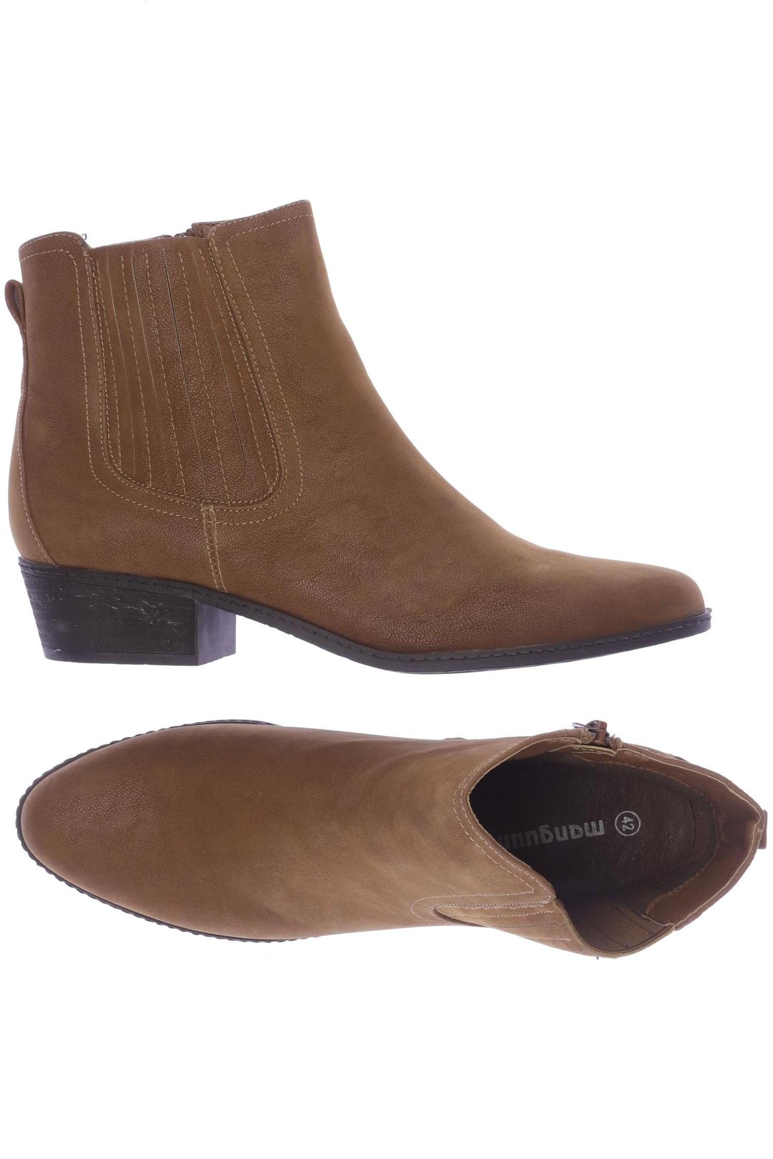 

Manguun Damen Stiefelette, braun, Gr. 42