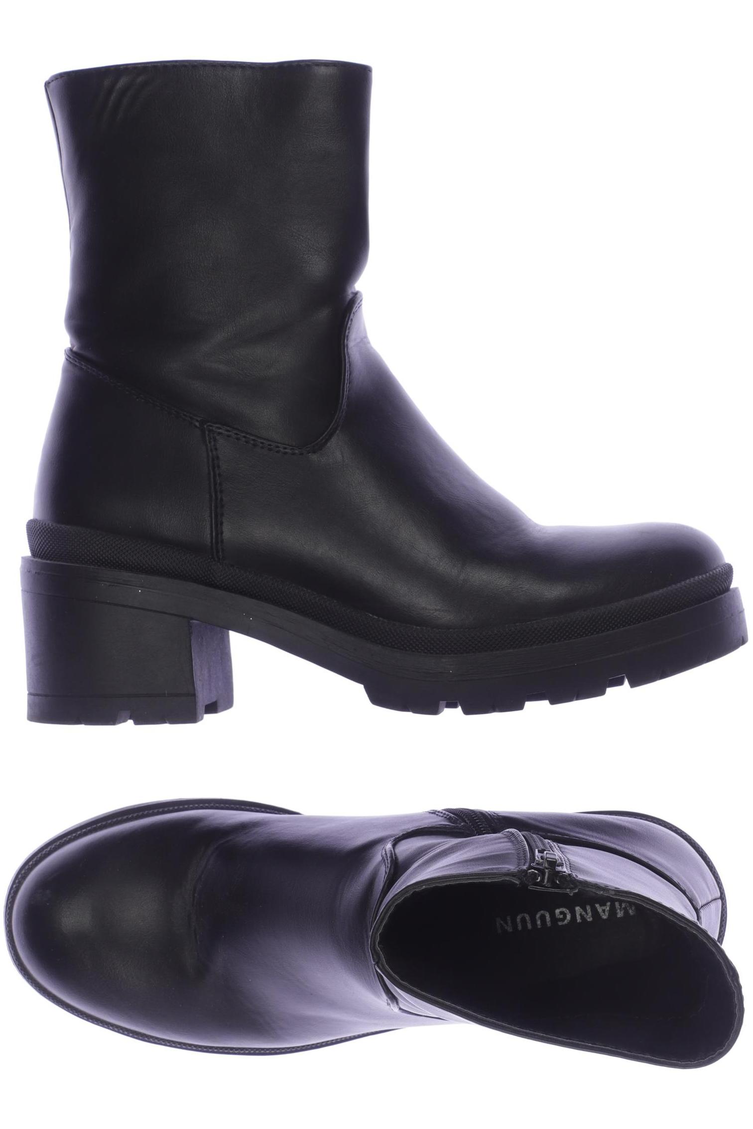 

Manguun Damen Stiefelette, schwarz