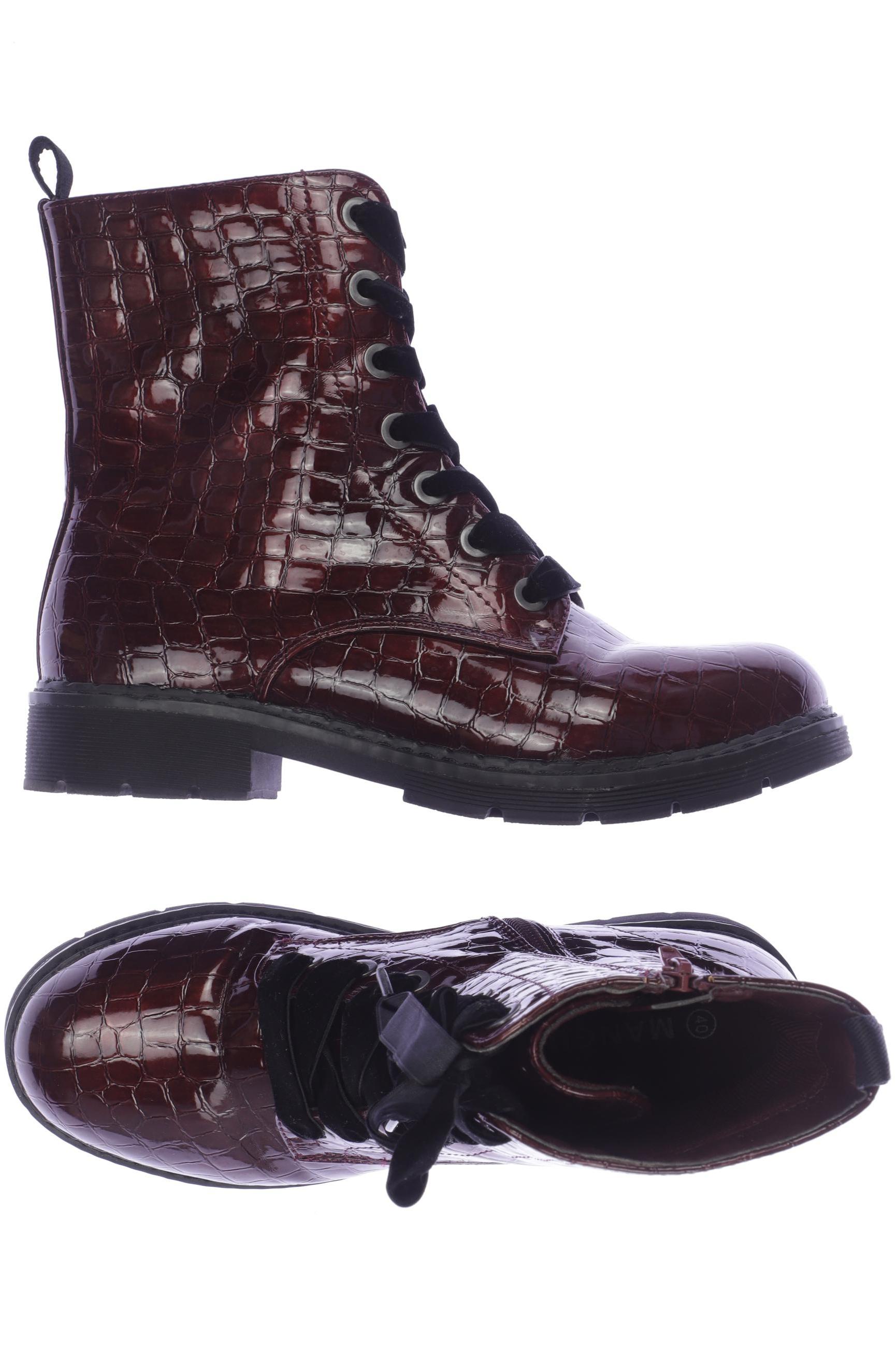 

Manguun Damen Stiefelette, rot, Gr. 40