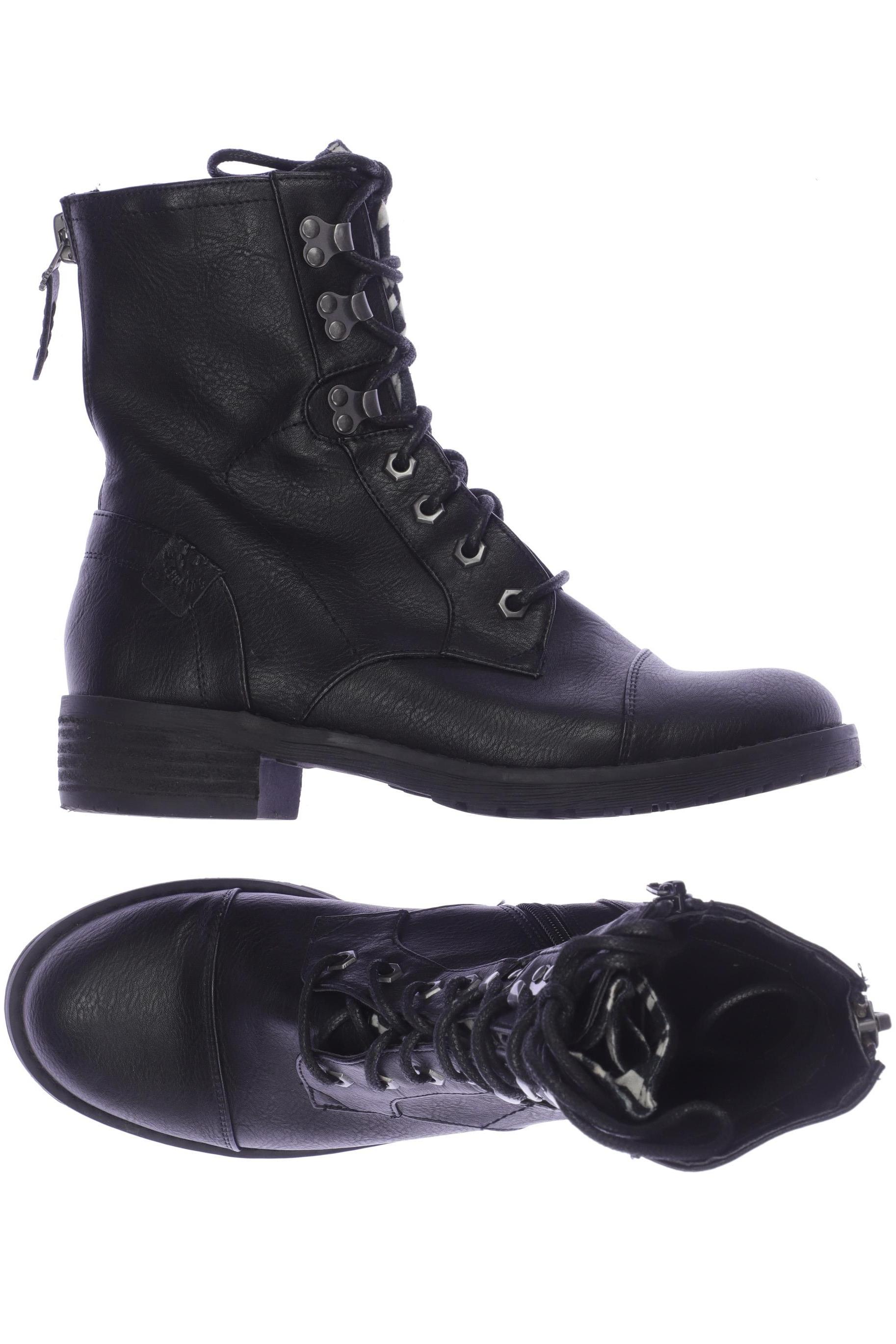 

Manguun Damen Stiefelette, schwarz, Gr. 39