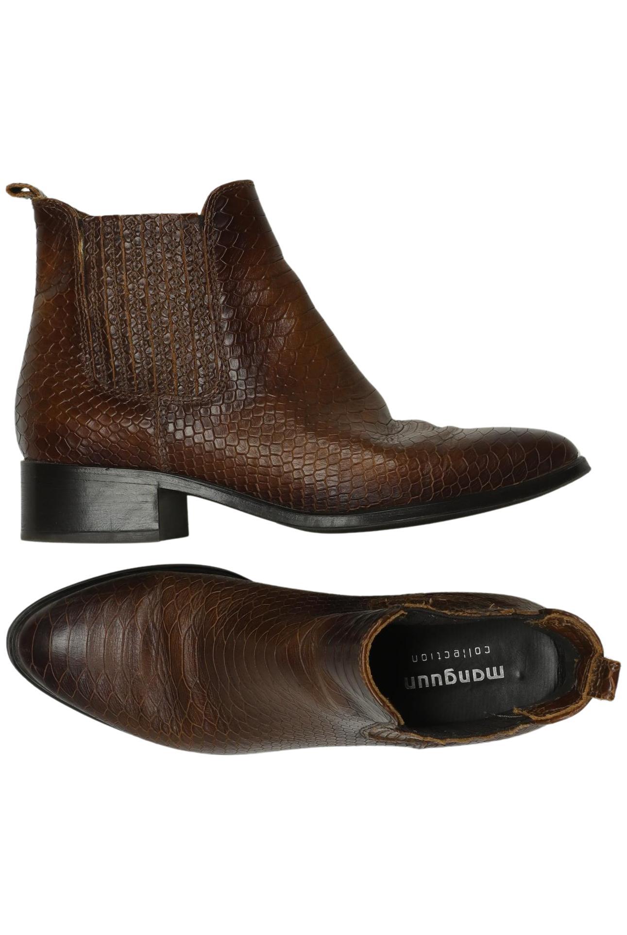 

Manguun Damen Stiefelette, braun, Gr. 38