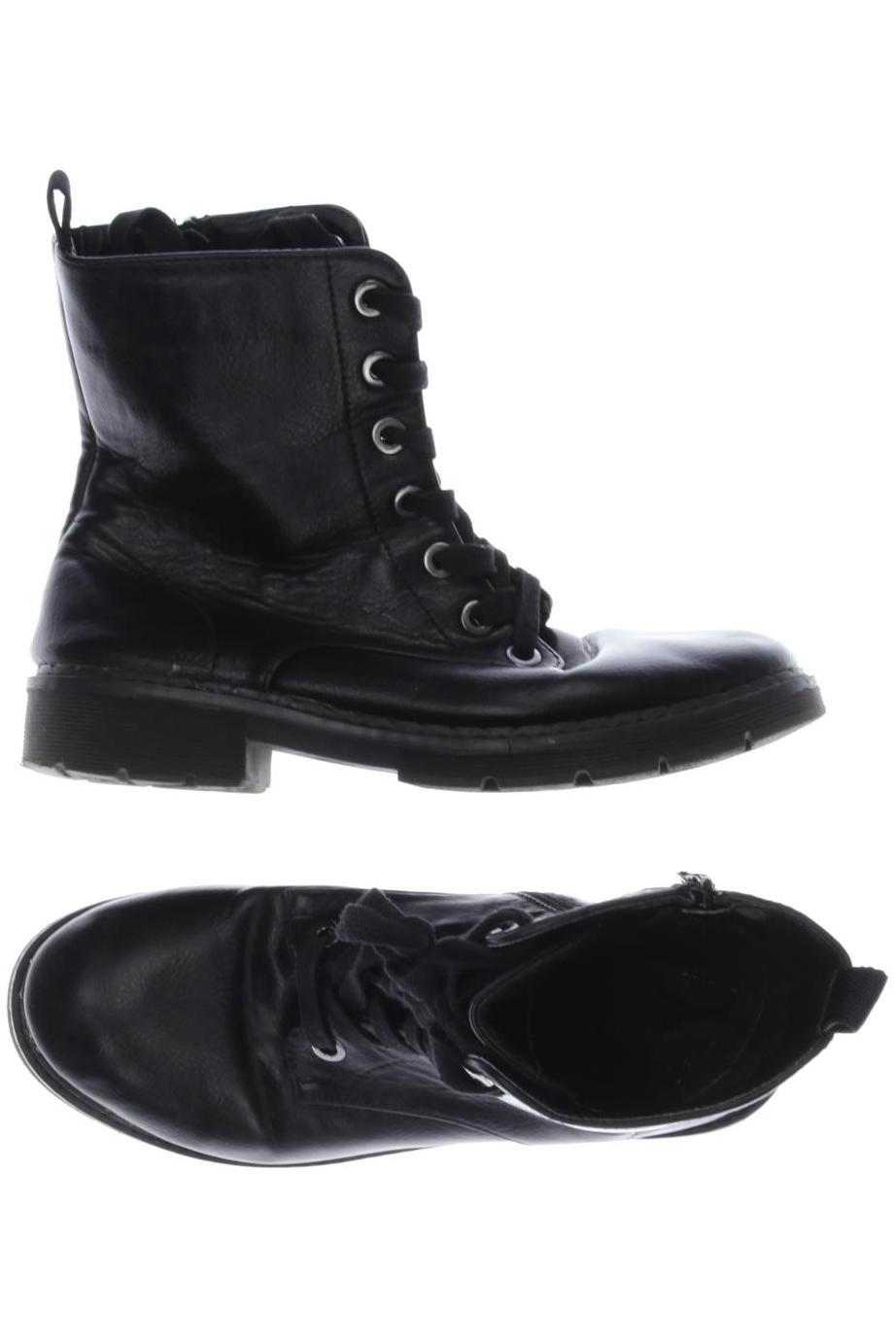 

Manguun Damen Stiefelette, schwarz, Gr. 40