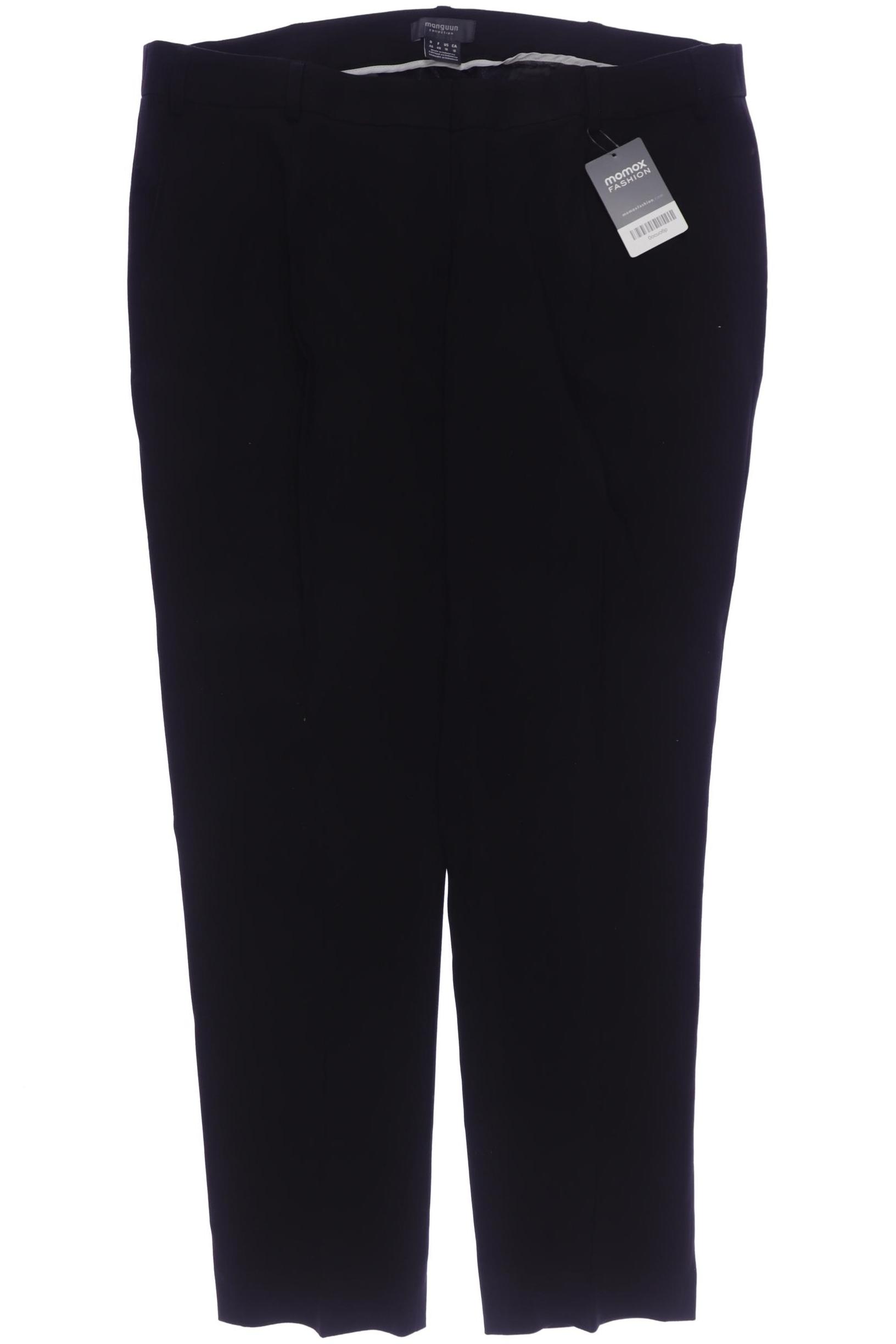 

Manguun Damen Stoffhose, schwarz, Gr. 46