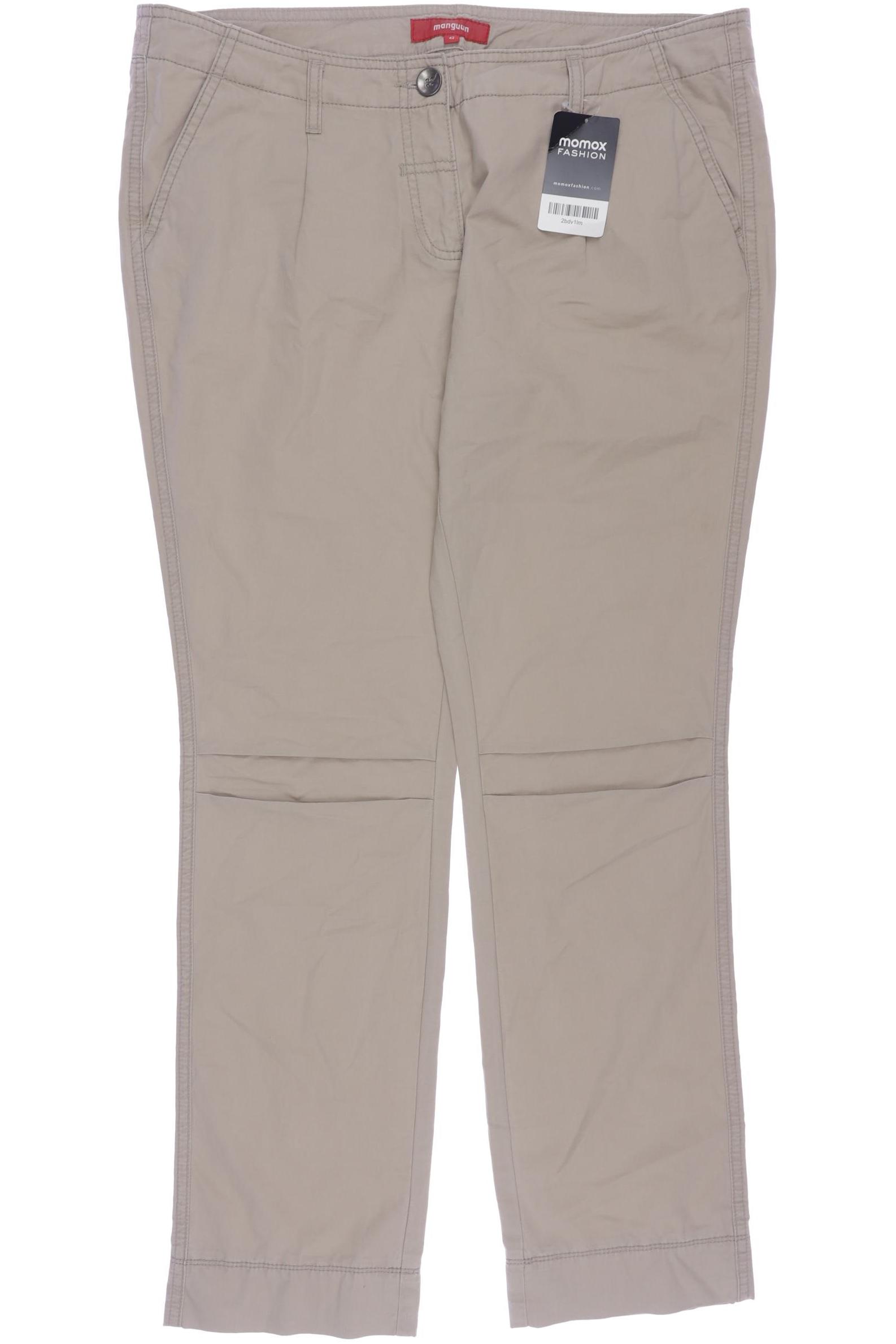 

Manguun Damen Stoffhose, beige, Gr. 42