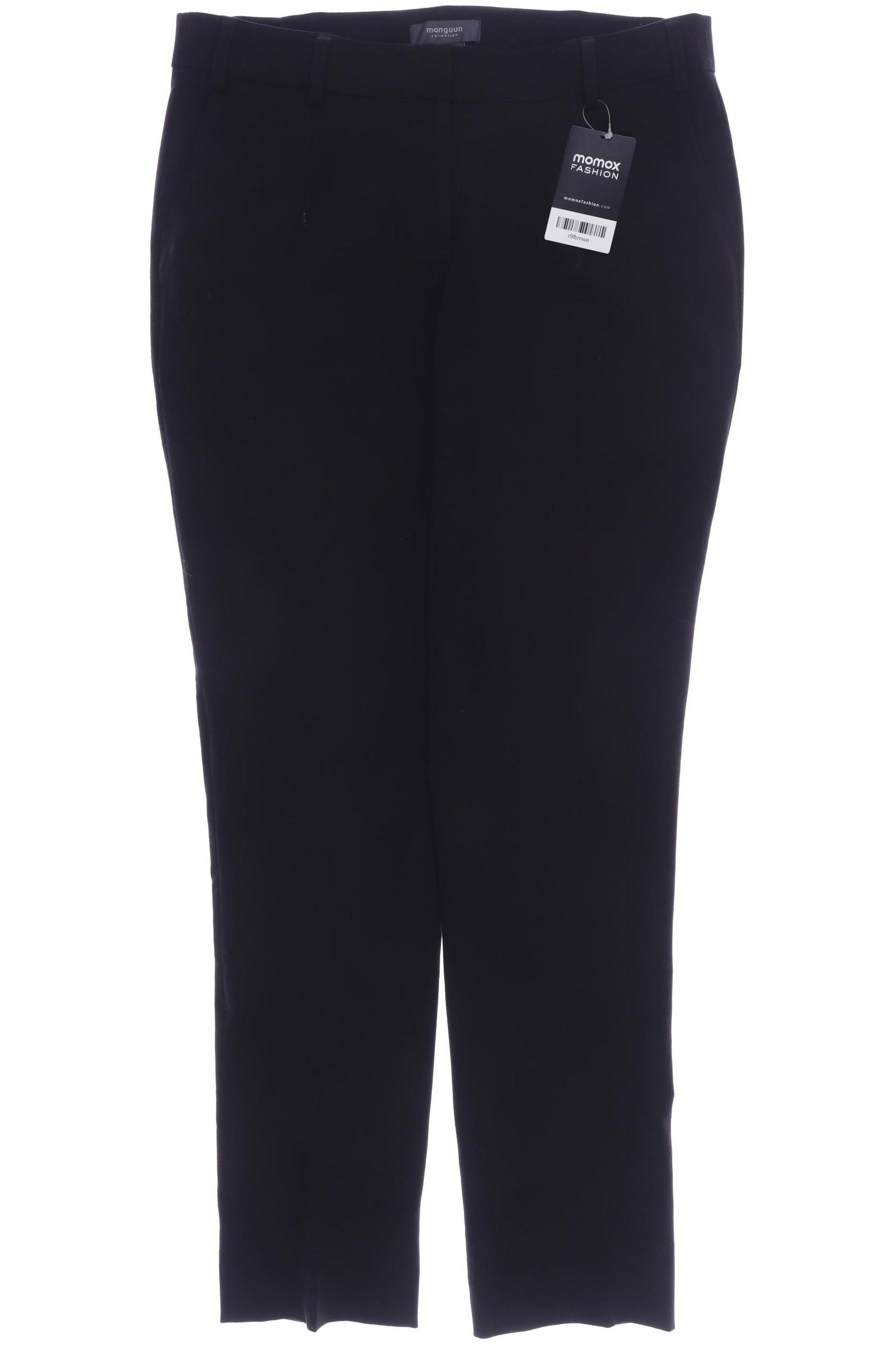 

Manguun Damen Stoffhose, schwarz, Gr. 38