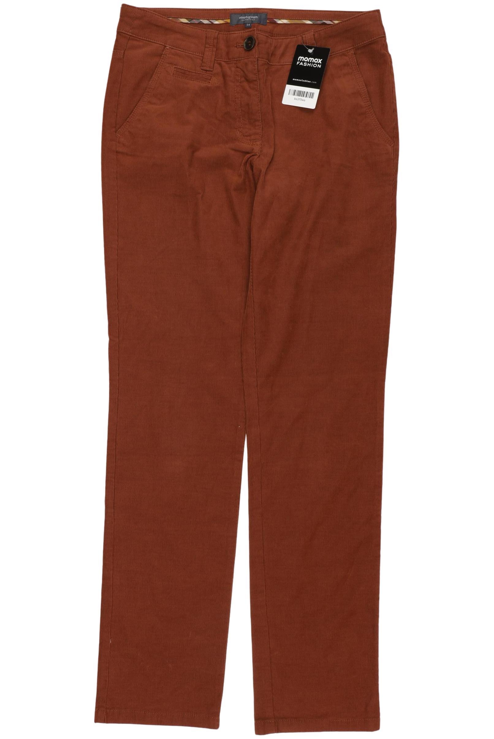 

Manguun Damen Stoffhose, braun, Gr. 34