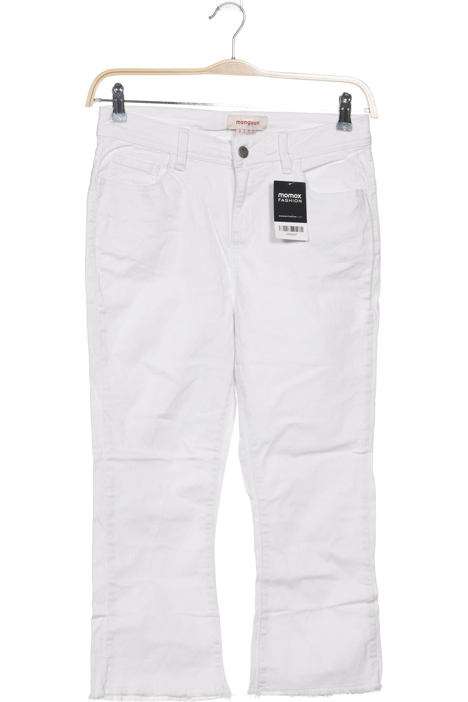 

Manguun Damen Stoffhose, weiß, Gr. 38