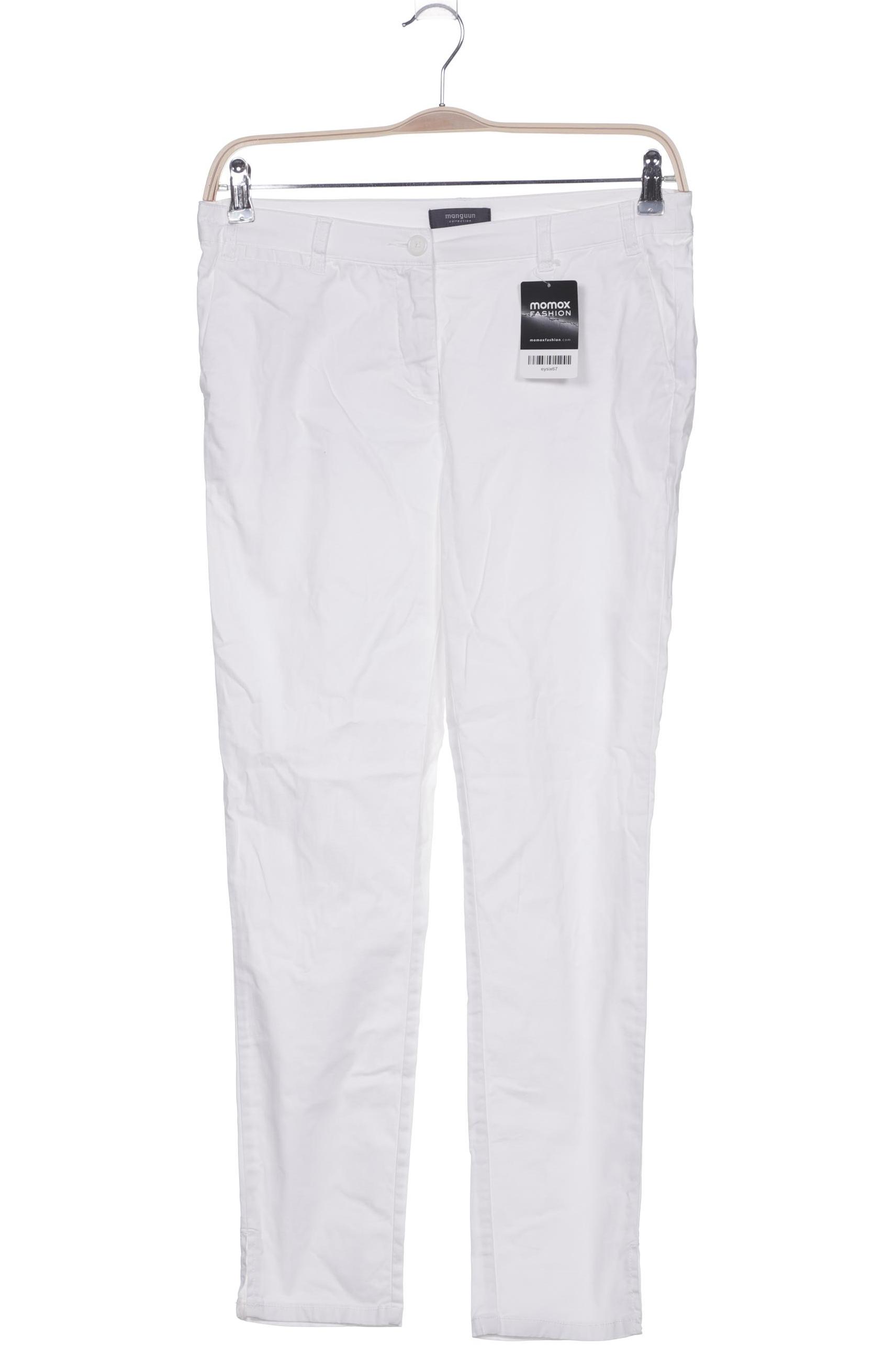 

Manguun Damen Stoffhose, weiß, Gr. 40