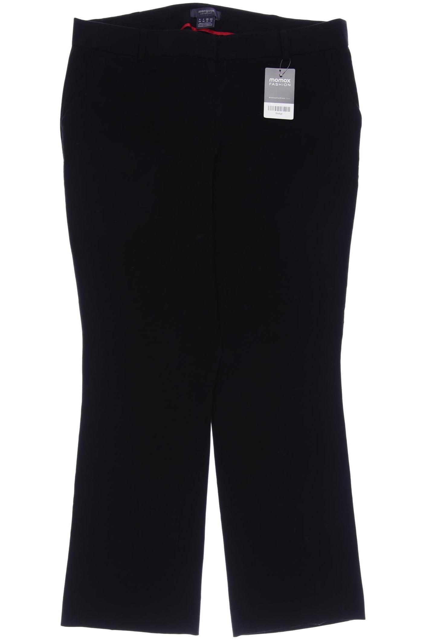 

Manguun Damen Stoffhose, schwarz, Gr. 44