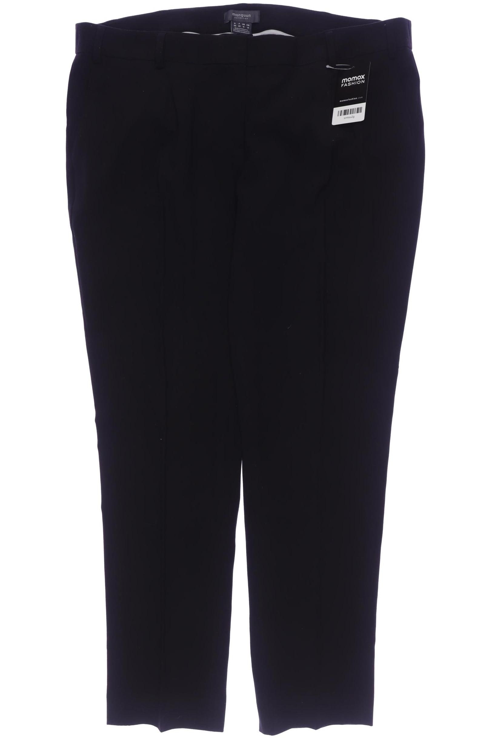 

Manguun Damen Stoffhose, schwarz, Gr. 46