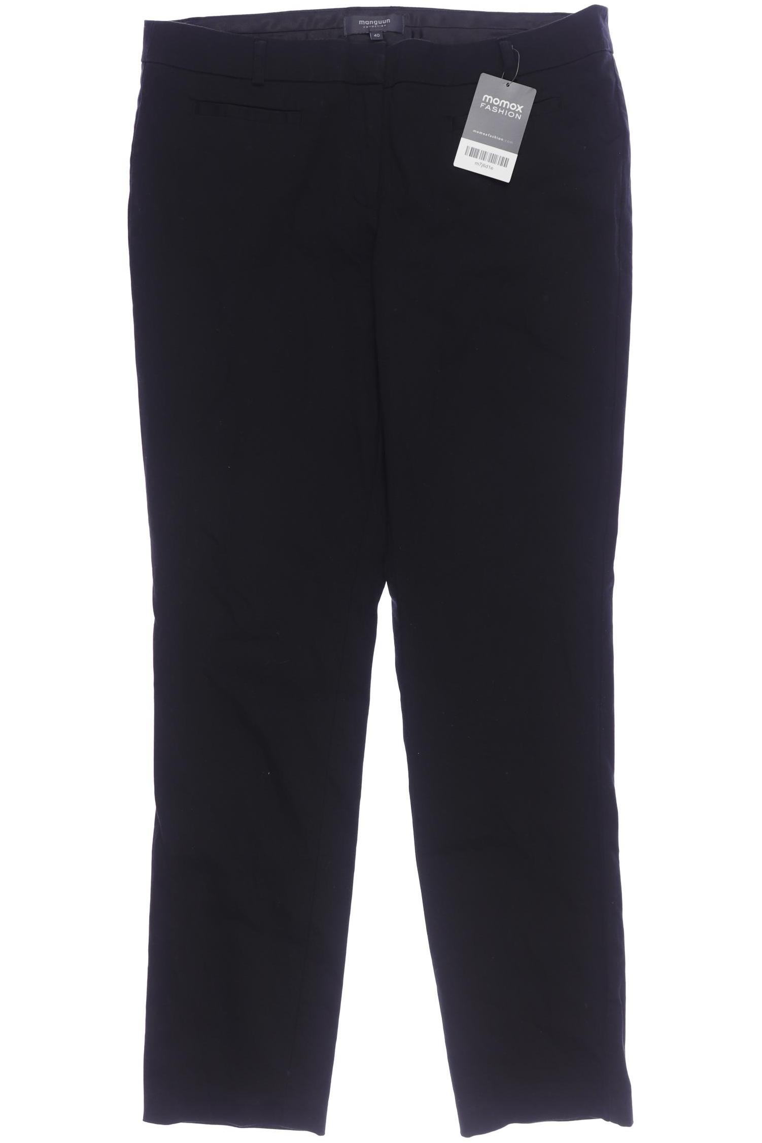

Manguun Damen Stoffhose, schwarz, Gr. 40